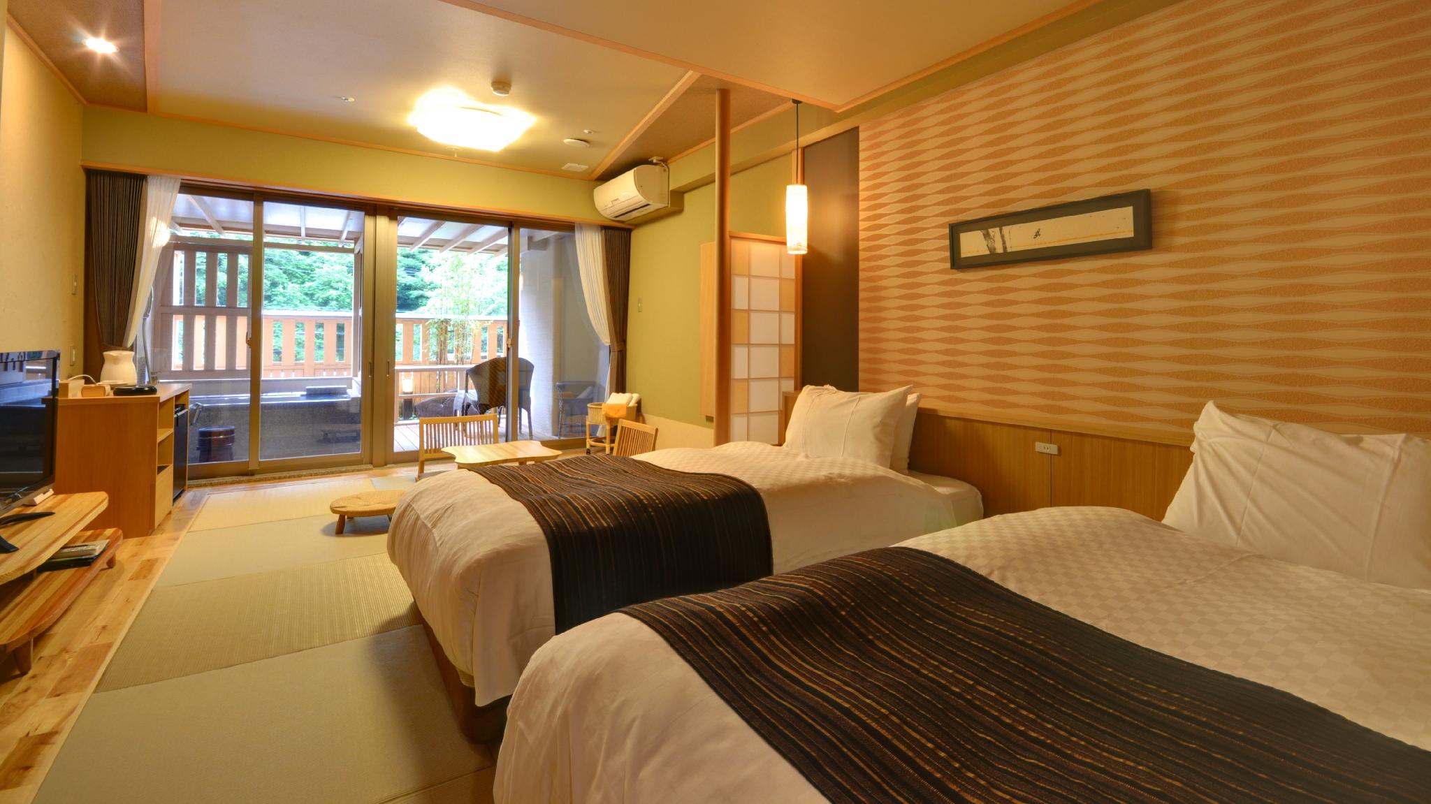 Japanese Western, Suite, Outdoor Bath