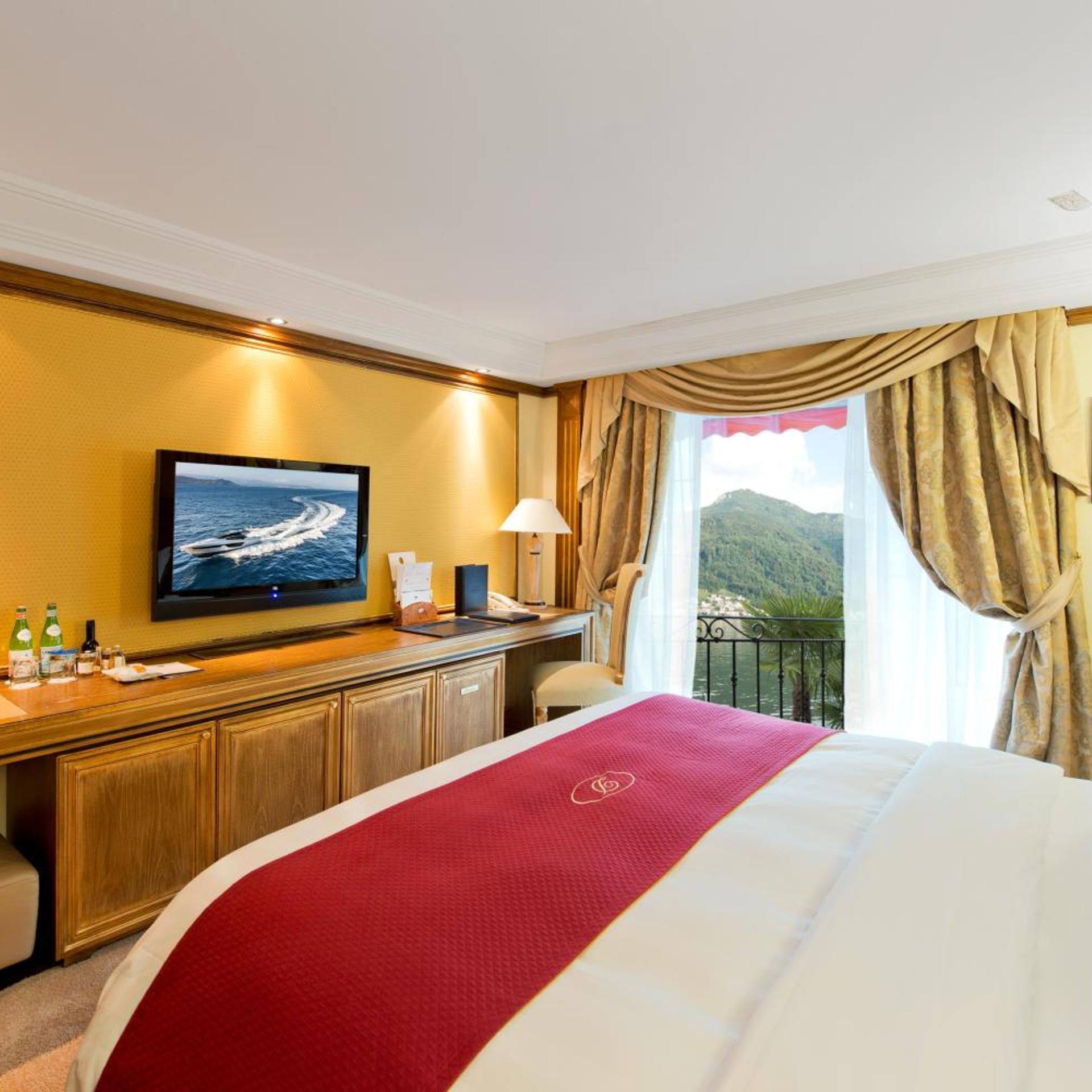 جناح رئاسي بإطلالة على البحيرة، Swiss Diamond Hotel Lugano 6/8