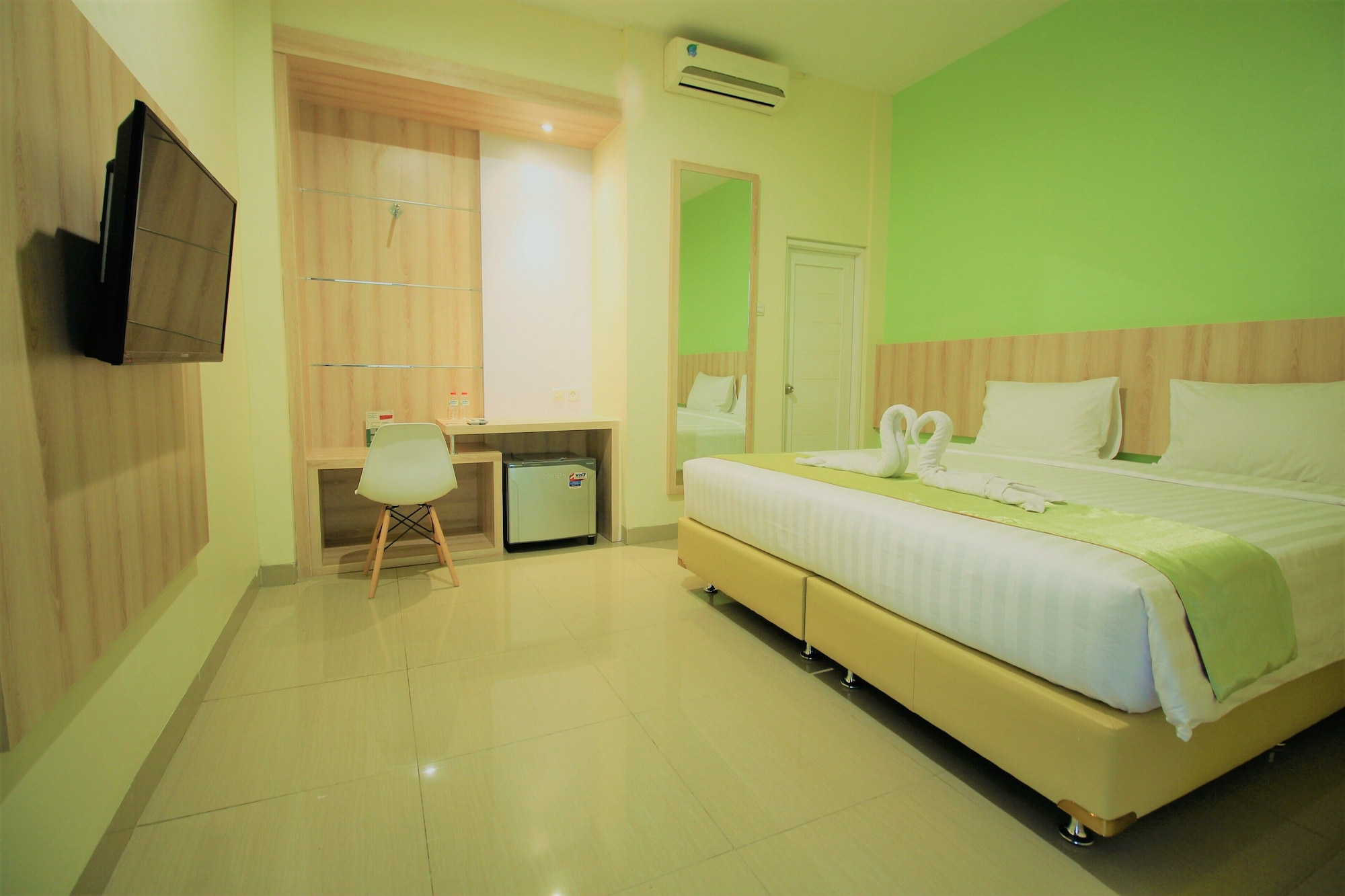 غرفة ديلوكس بسرير كوين، D'Bamboo Suites 4/10