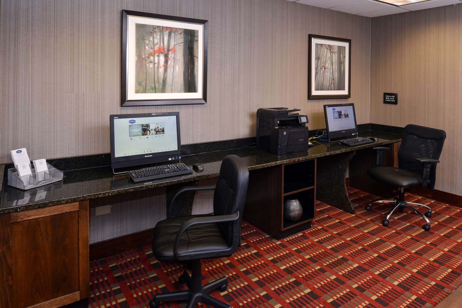 work area