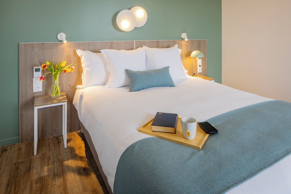 استوديو كومفورت بسرير كوين، All Suites Appart Hotel Le Havre 2/2