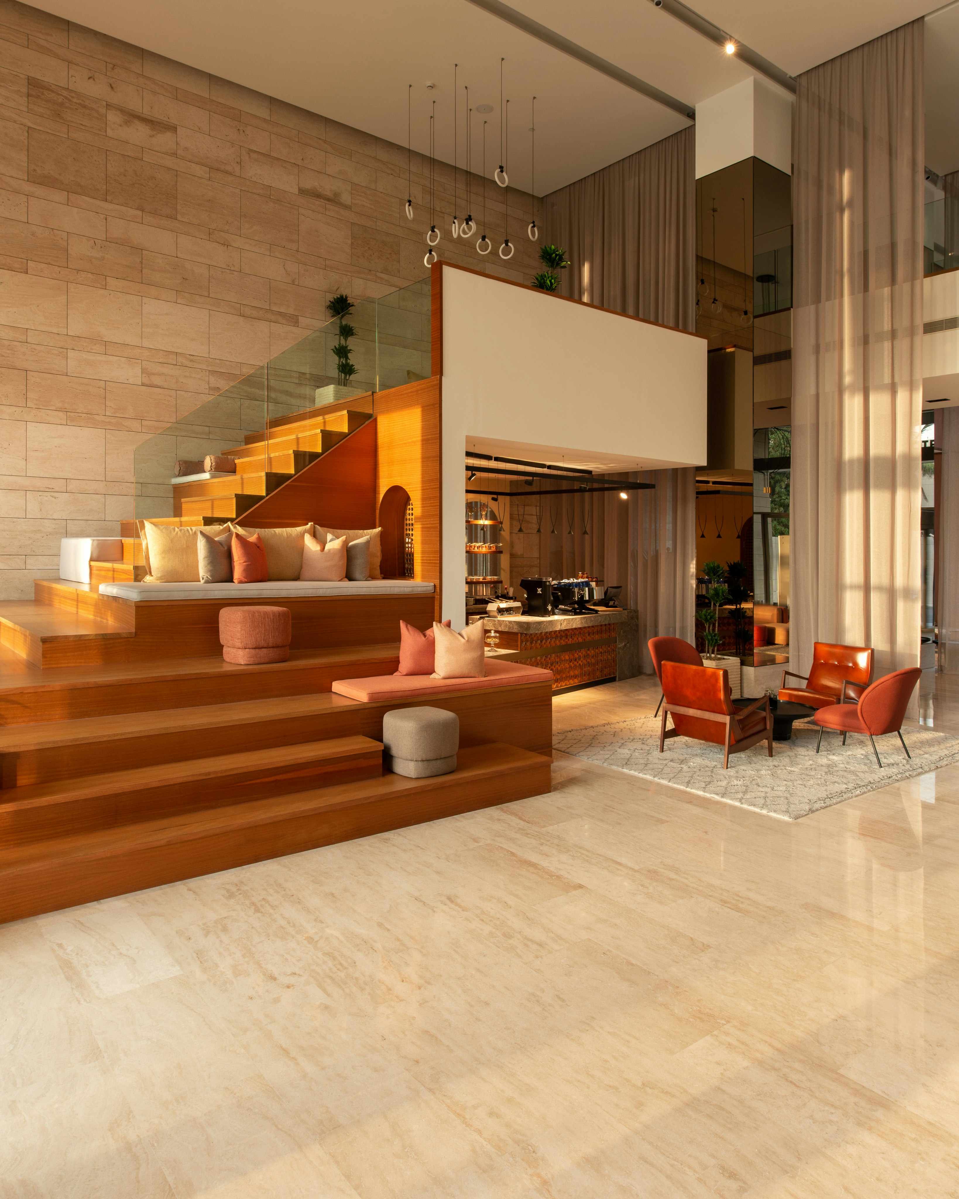 Lobby at SHIRVAN Hotel City Yard Jeddah, JEDDAH
