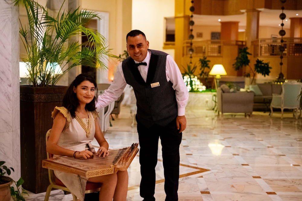 Lobby at Hasdrubal Thalassa and Spa Yasmine Hammamet, HAMMAMET