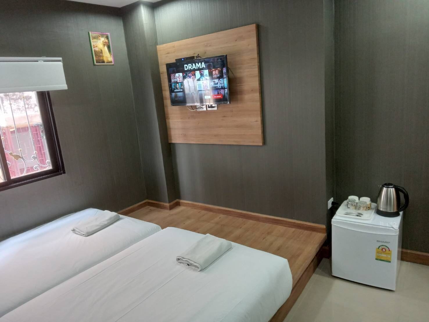 غرفة ديلوكس بسريرين منفصلين، Collection O Pratunam 19 Hotel 8/10