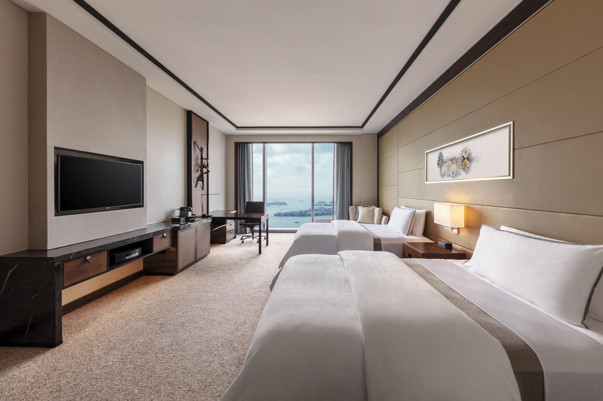 غرفة ديلوكس رباعية بسريرين مزدوجين، The Westin Singapore 2/4