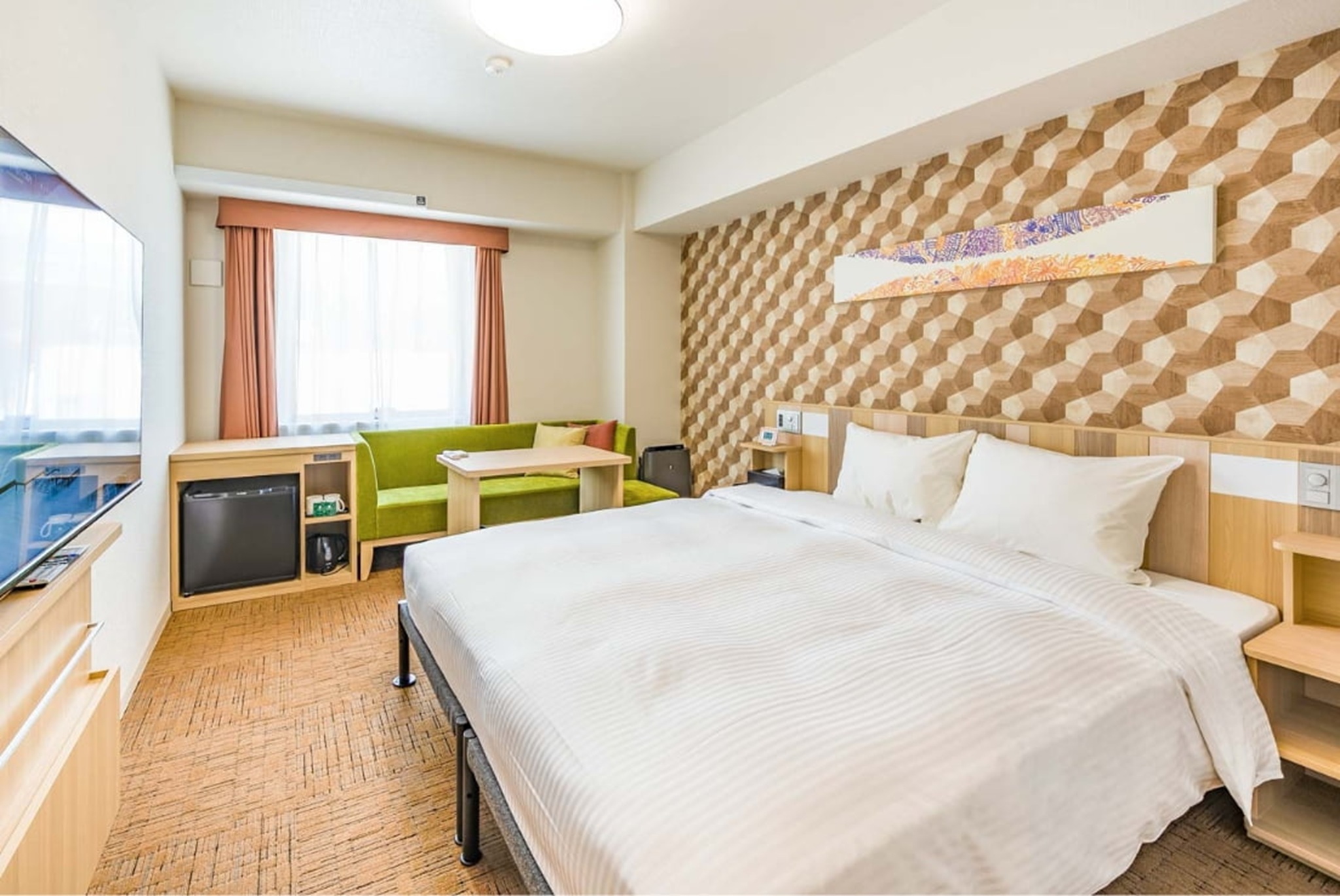 Deluxe, Double Bed, Washing Machine