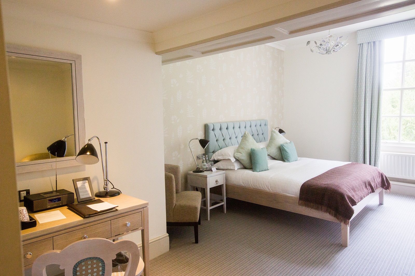 غرفة قياسية بسرير كينج، Stoke Place Hotel 2/3
