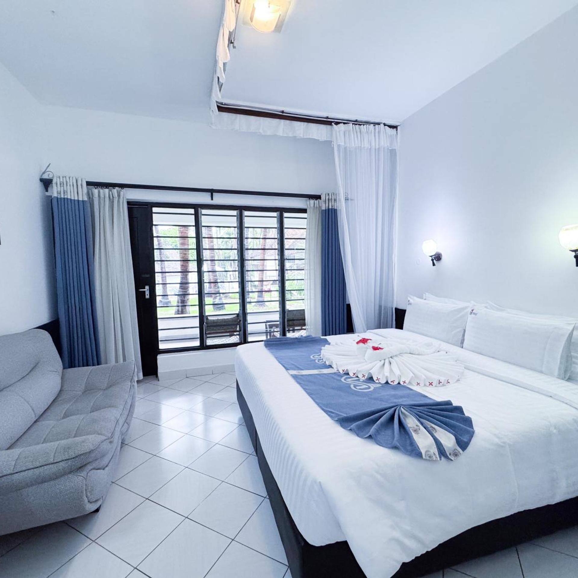 Room at Milele Beach Hotel, MOMBASA