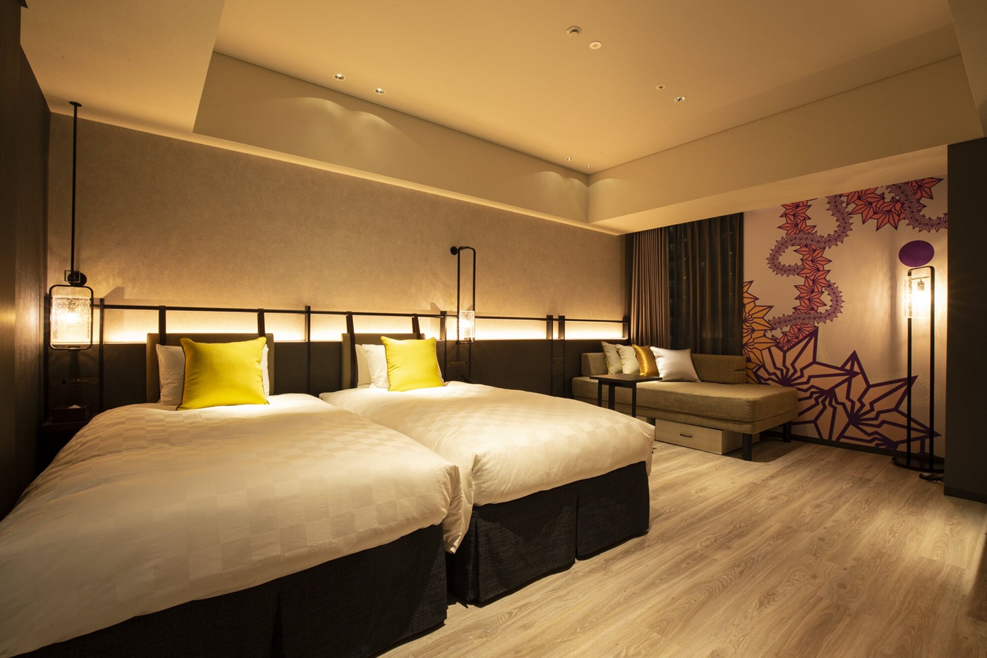 Room, Twin Beds, Double or Single Bed, Corner، Tokyo Bay Shiomi Prince Hotel 2/6
