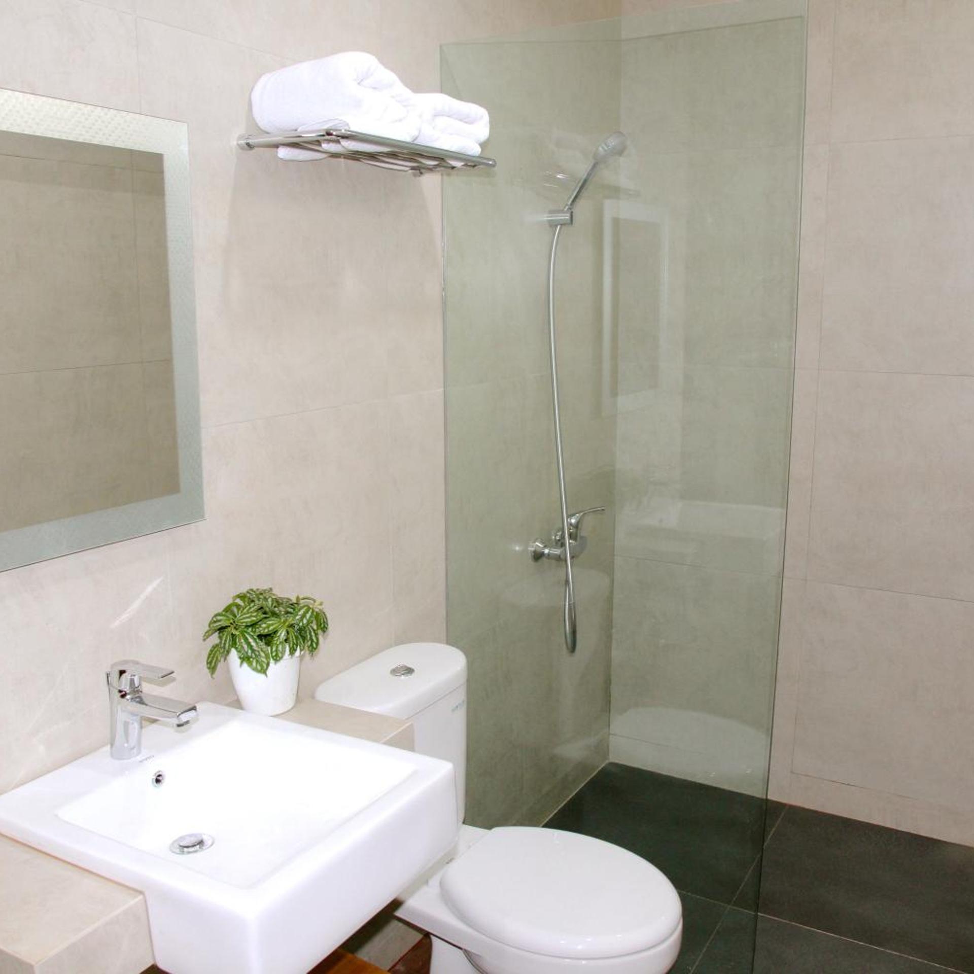 غرفة اقتصادية بسرير مزدوج، Ampera Avenue Residence 5/7
