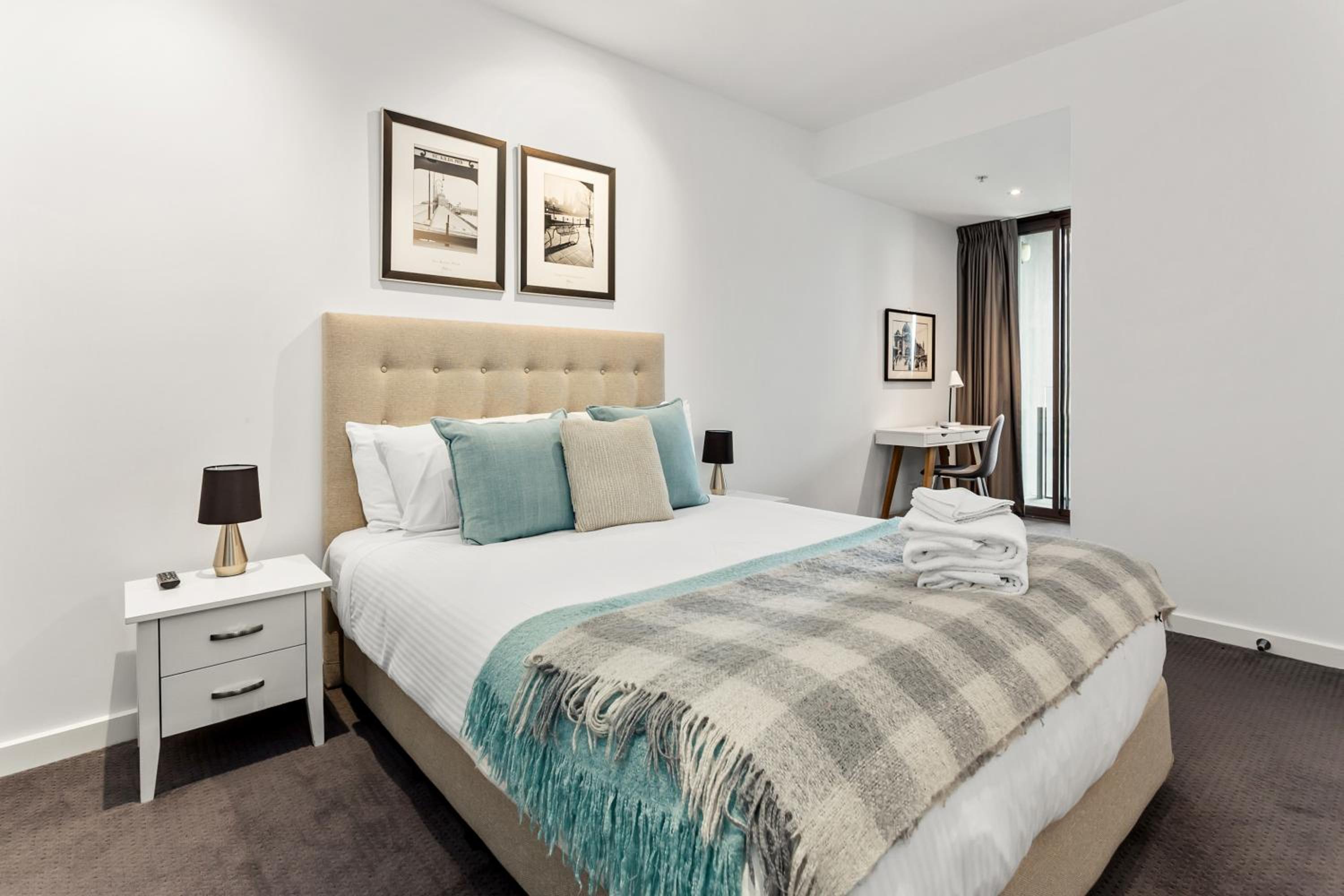 شقة ديلوكس بإطلالة على المرفأ بغرفة نوم واحدة، Docklands Private Collection of Apartments - NewQuay 7/10