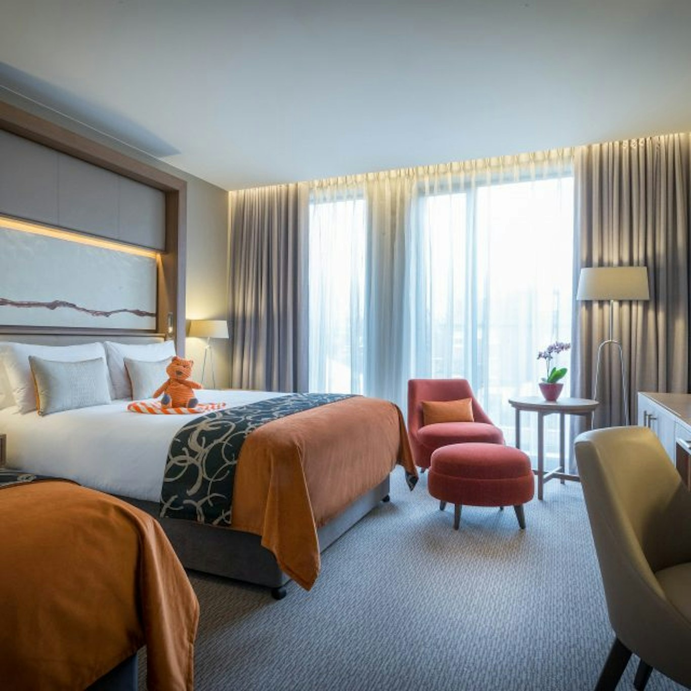 Deluxe, Single, Double Bed