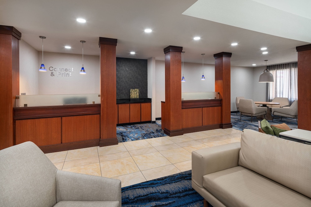 Lobby at Fairfield Inn & Suites Visalia Tulare, TULARE - CA
