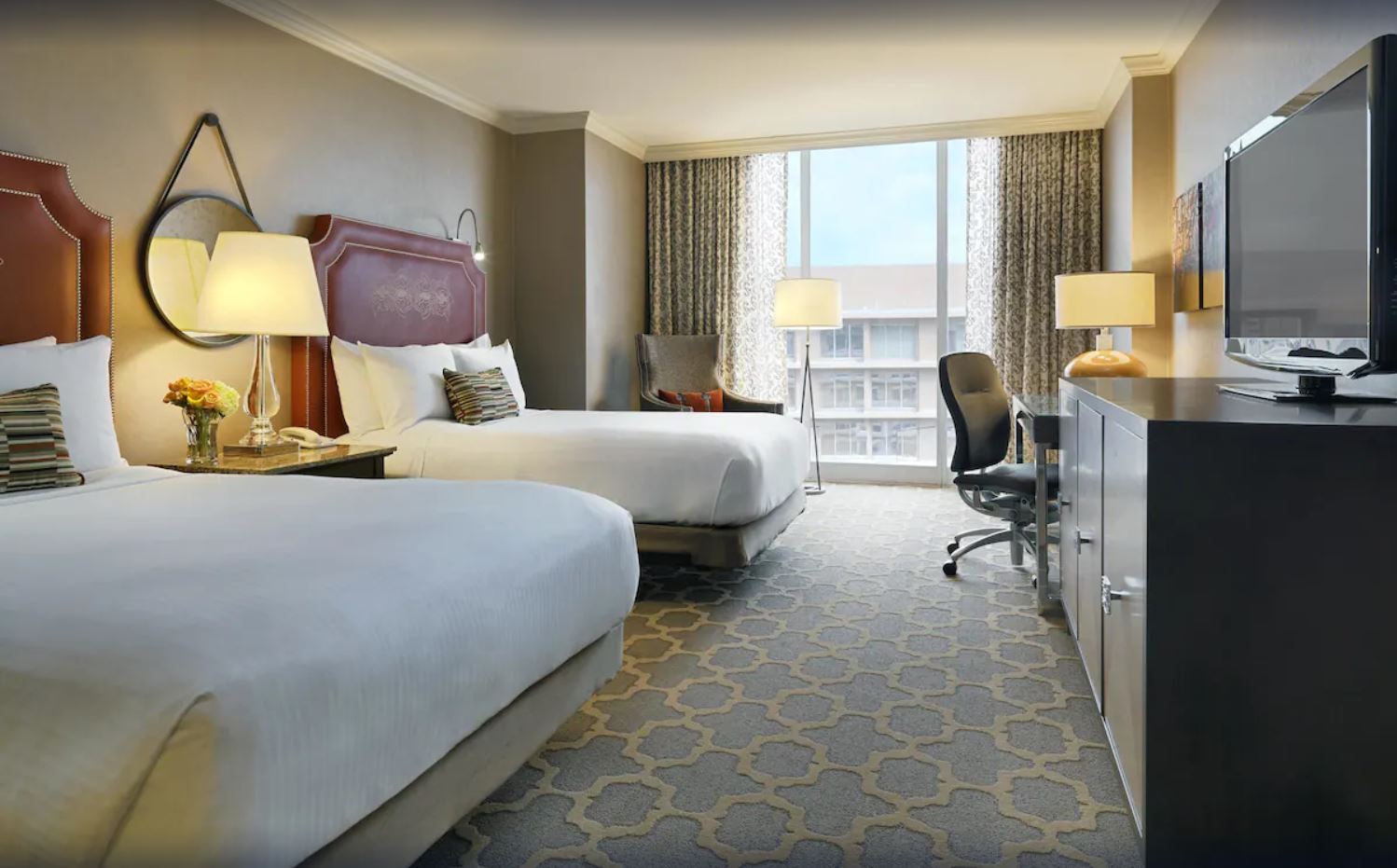 Room, 2 Double Beds, Fairmont Dallas 3/4
