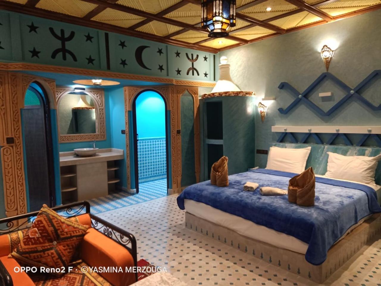 غرفة قياسية بسرير مزدوج أو سريرين منفصلين، Kasbah Yasmina Hotel 8/8