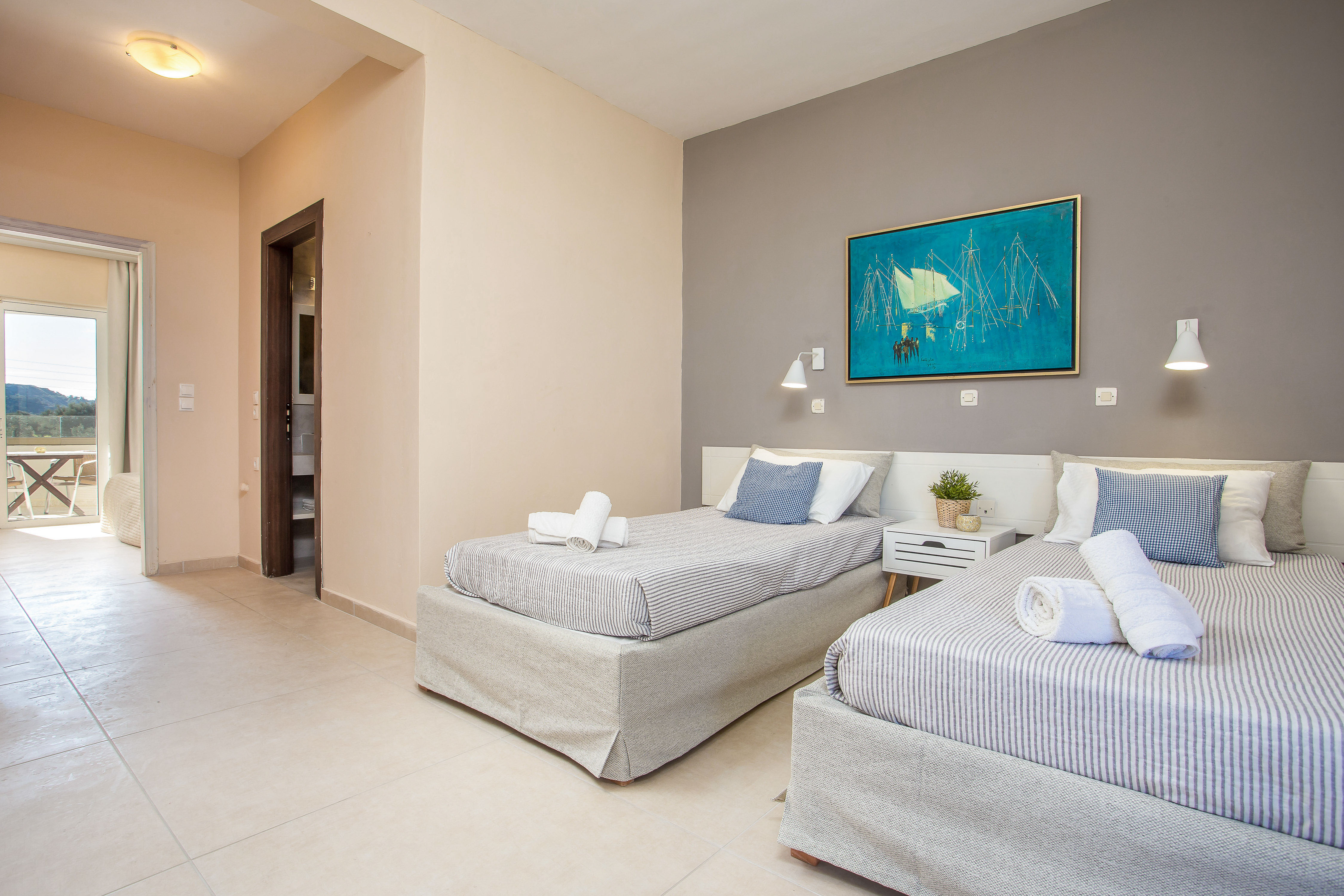 Room at EVITA STUDIOS, FALIRAKI