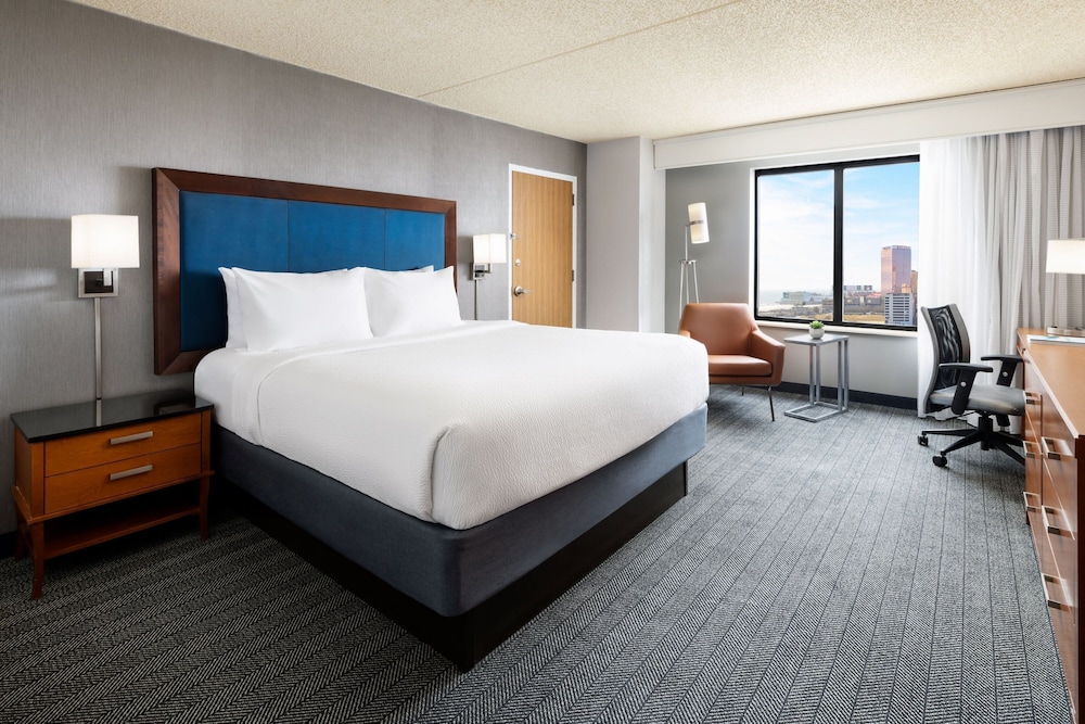 غرفة بسرير كينج بإطلالة على المدينة، Courtyard by Marriott Atlantic City Beach Block 2/7