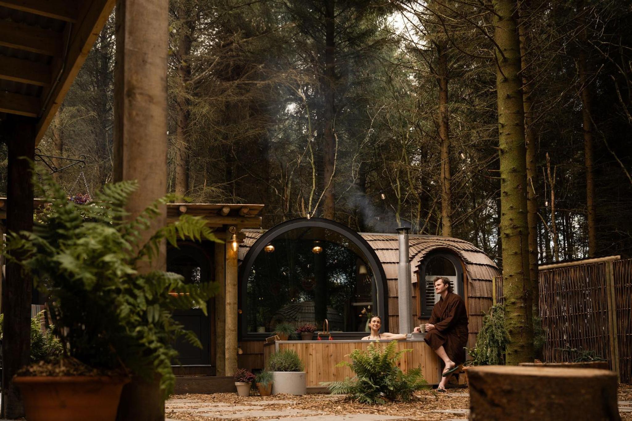 Forest, Queen Bed, Den