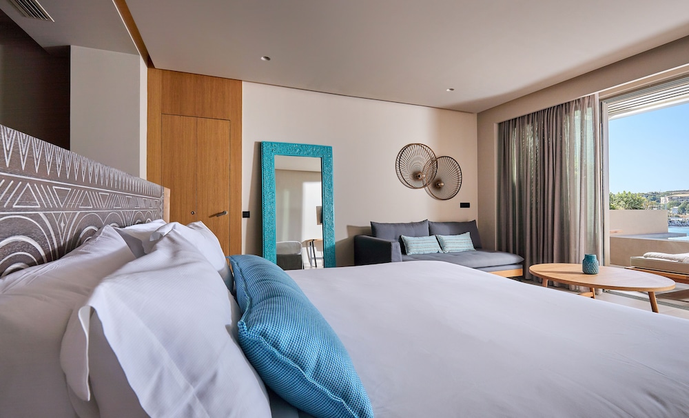 Aquamarine, Suite, King Bed, Sea View, Plunge Pool, Hydromassage