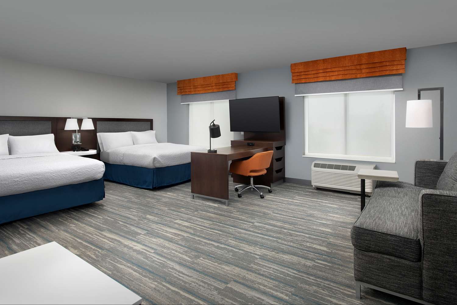 جناح استوديو بسريرين كوين، Hampton Inn Suites Rapid City Rushmore Sd 2/3