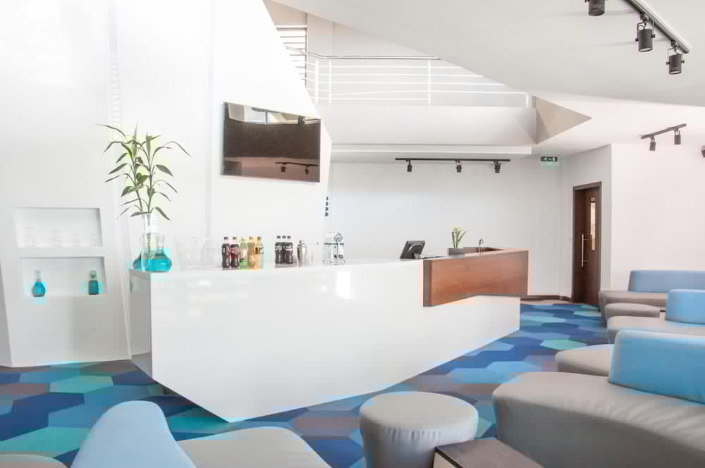 Lobby at Voila Hotel, MOKA