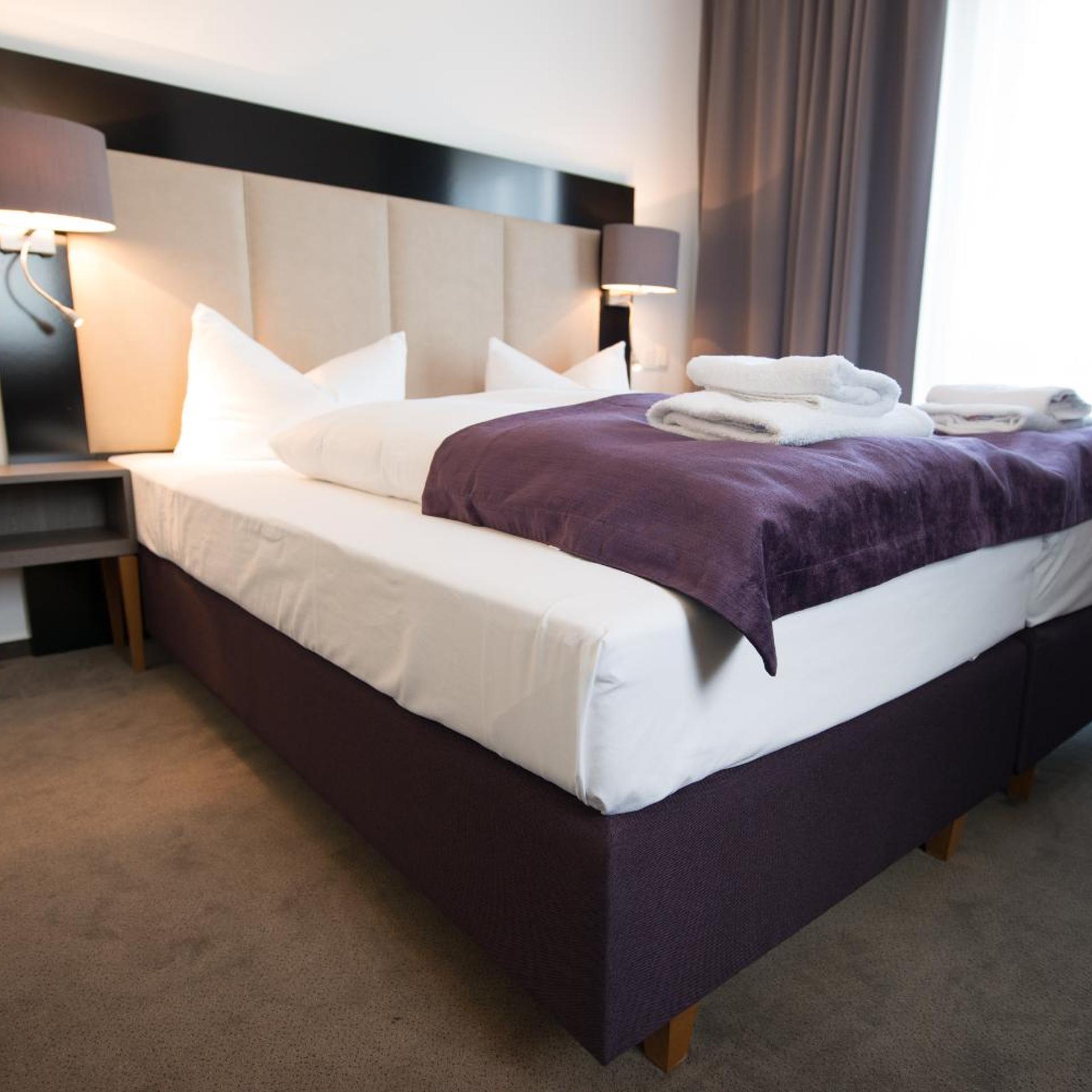غرفة بسرير مزدوج أو سريرين منفصلين، Goethe Business Hotel 5/10