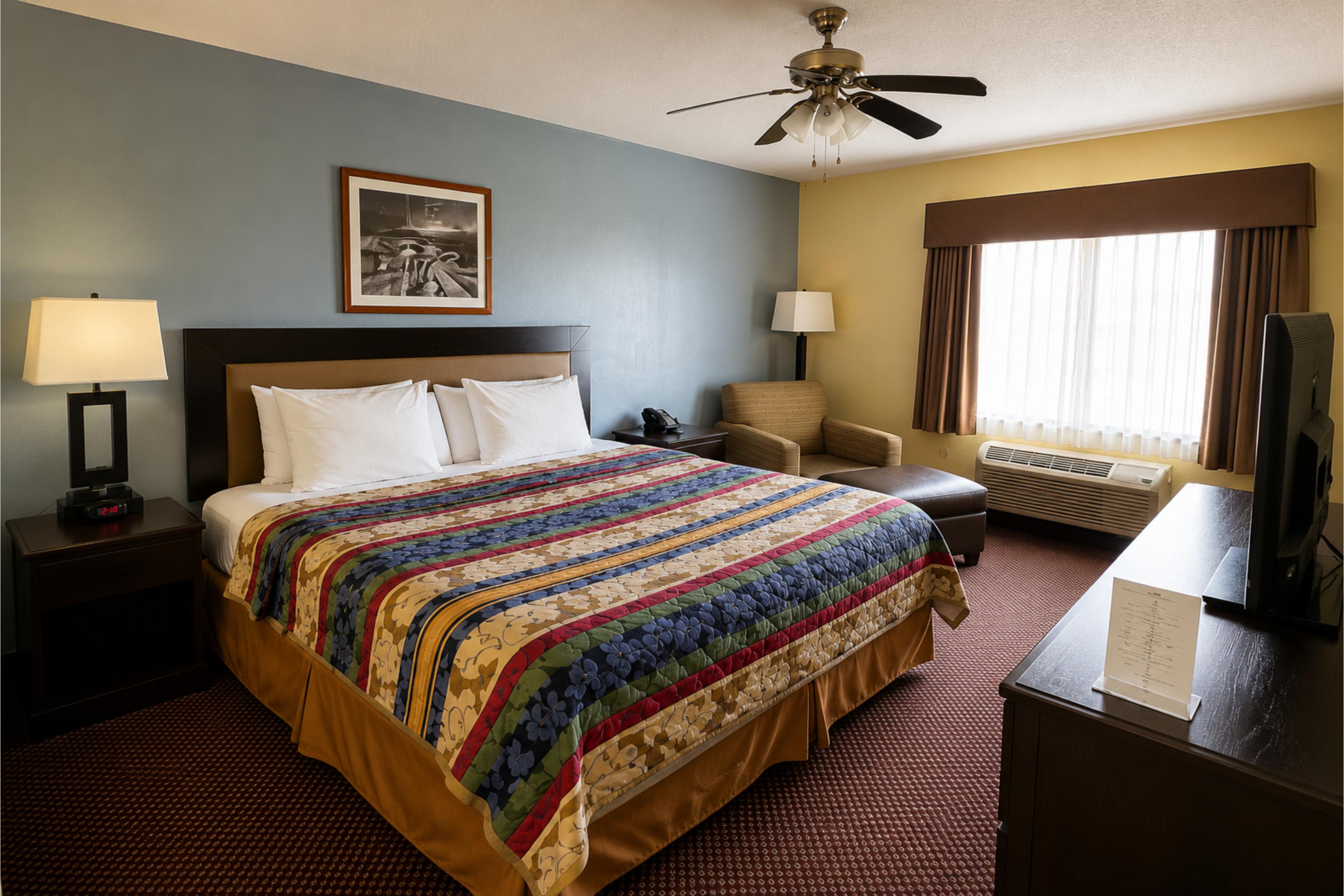 1 Suite King Bed Smoking Jacuzzi Tub