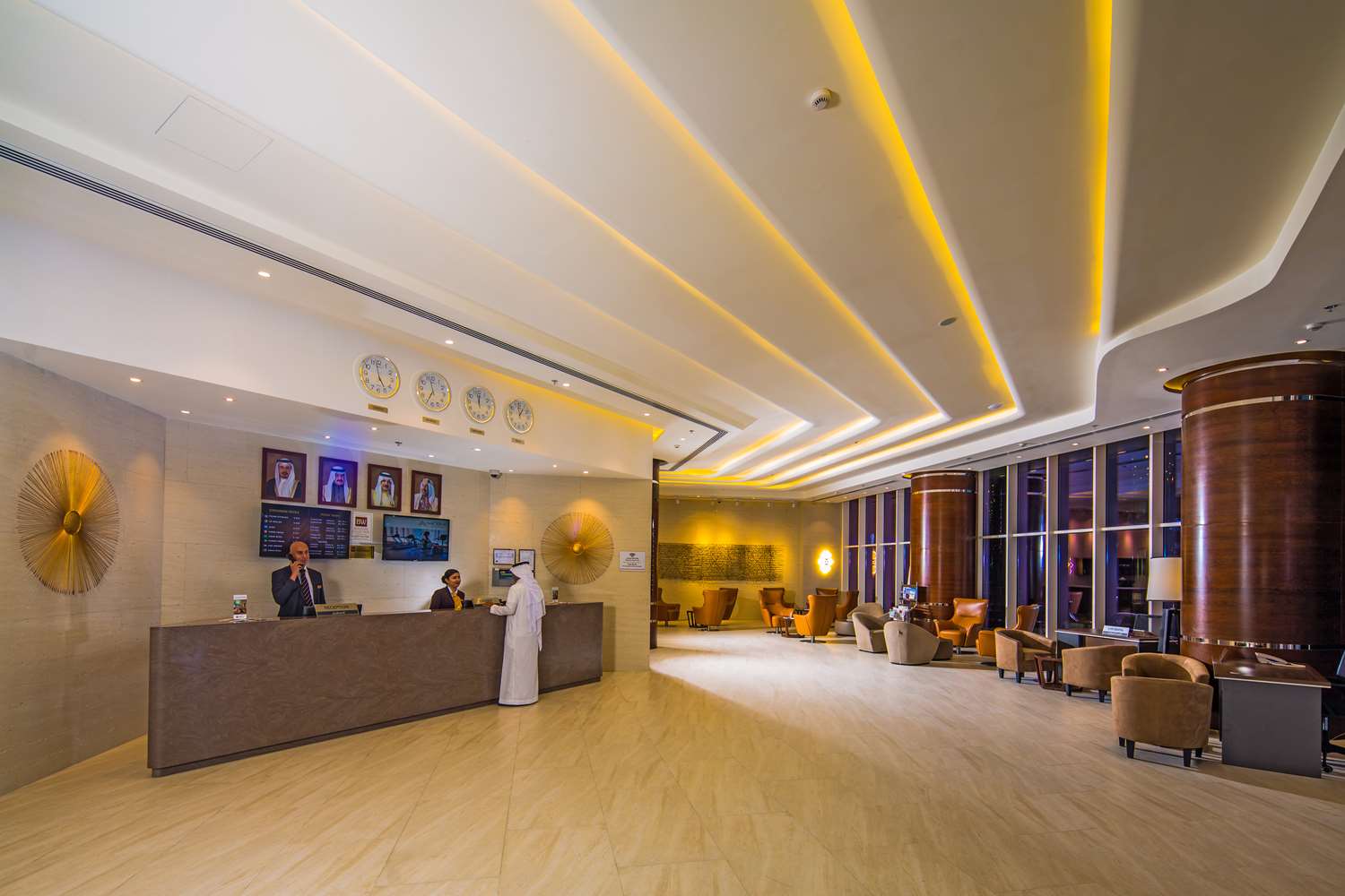 Lobby at The Arch Hotel, MANAMA