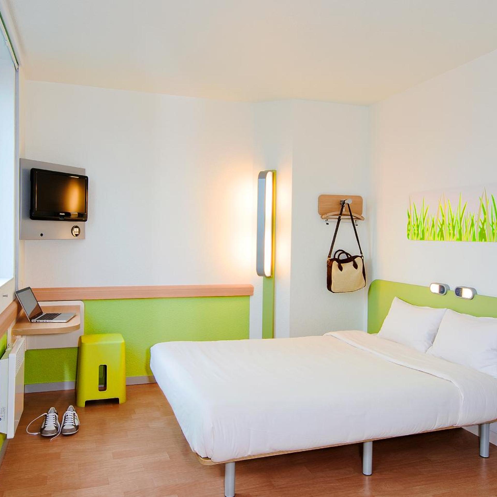غرفة بسرير مزدوج، Ibis Budget Nancy Porte Sud 4/10