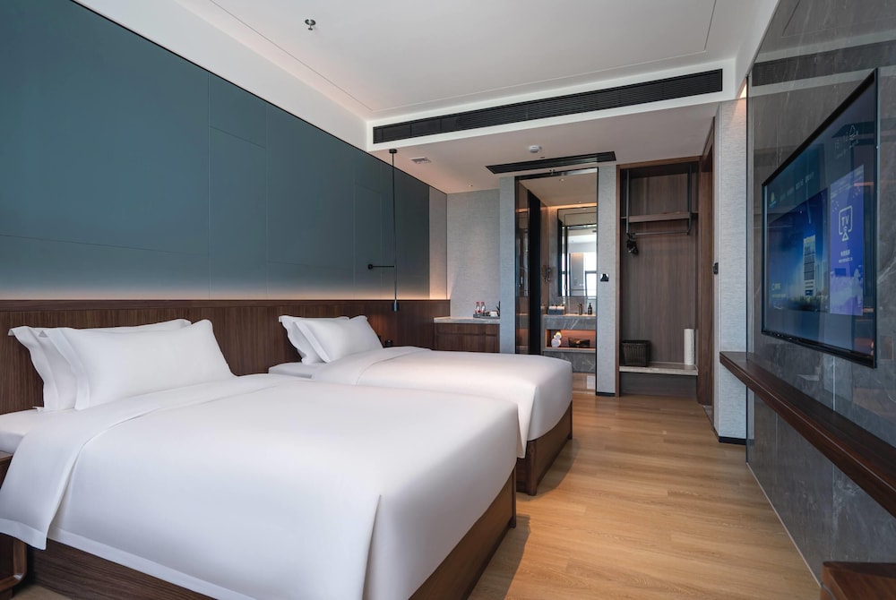 غرفة ديلوكس بسريرين مزدوجين، Days Hotel by Wyndham Changsha East 2/7