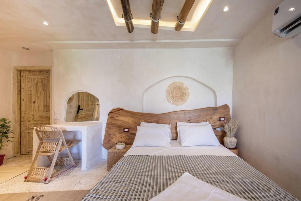 غرفة كلاسيكية بسرير مزدوج بإطلالة على الجبل، 3 Pyramids View Inn 8/10