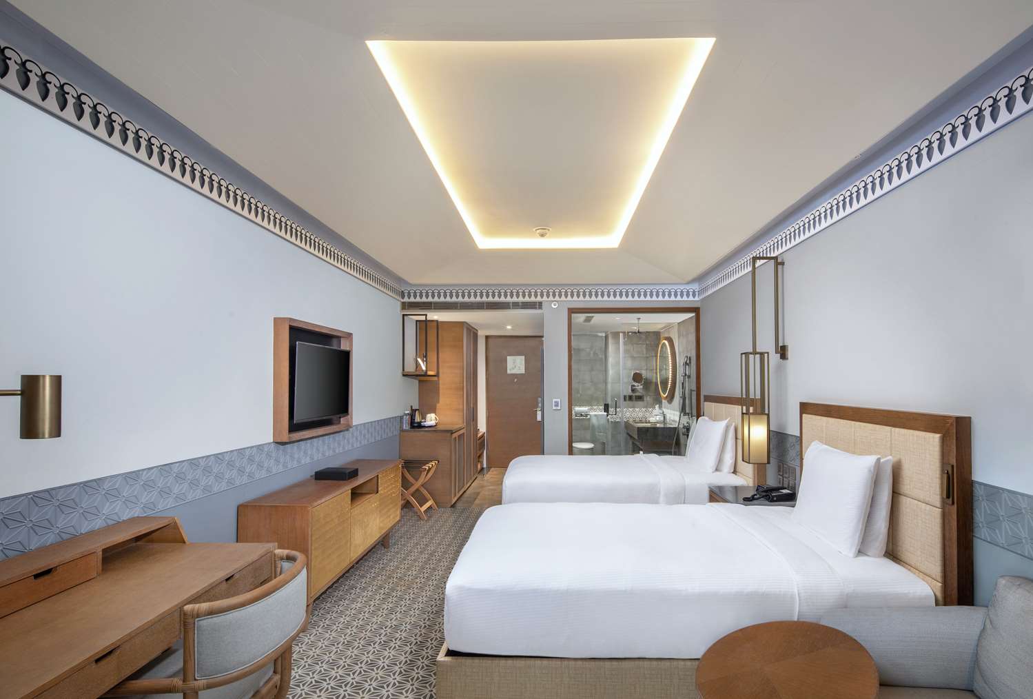 Deluxe, Twin Beds, Forest View, Balcony