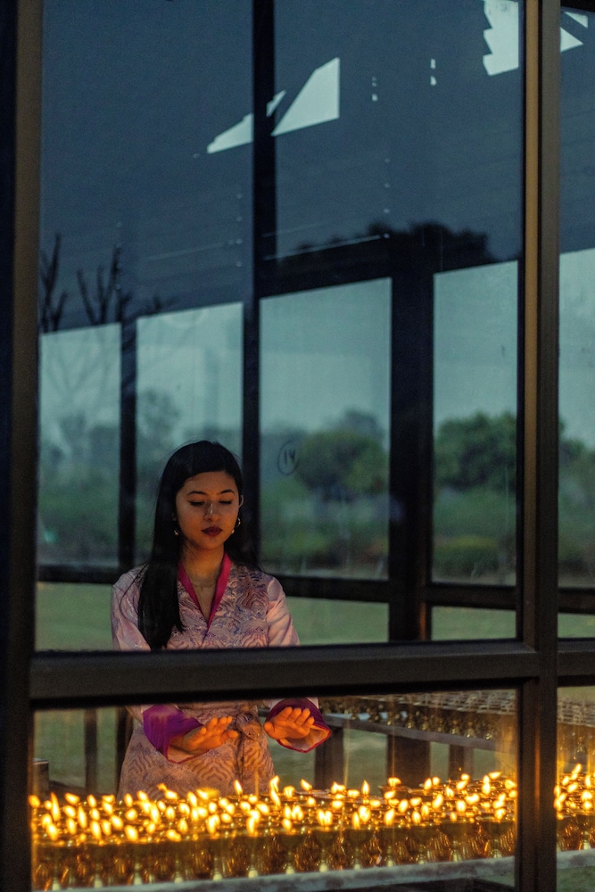 Lobby at Lumbini Hokke, Sauraha Pharsatikar