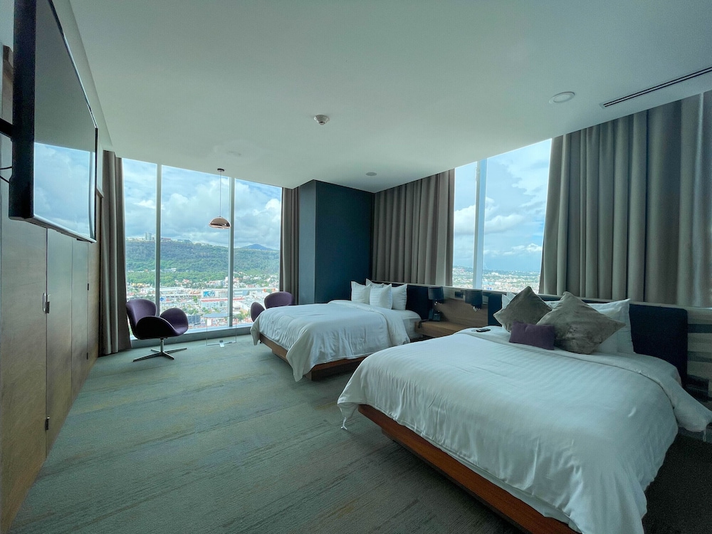 junior suite, 2 double beds