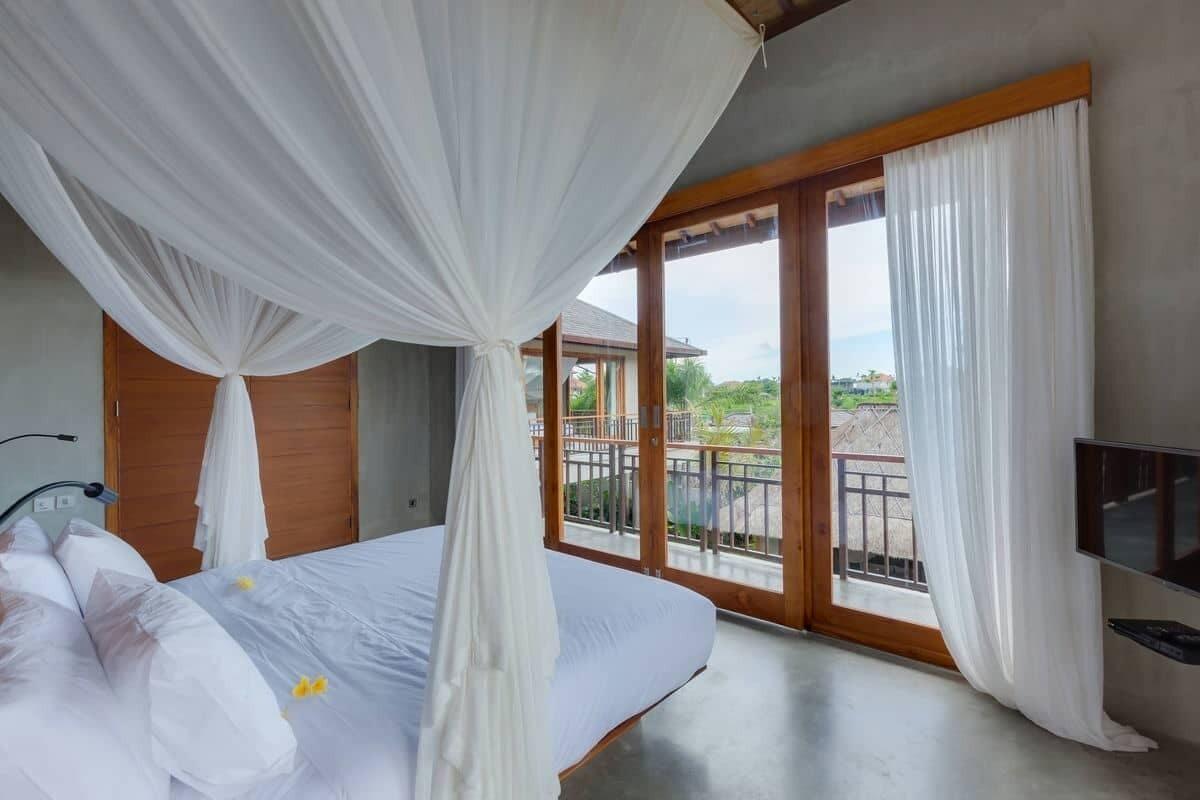 غرفة تنفيذية بسرير مزدوج، Zin Berawa Villas & Bungalows 6/10