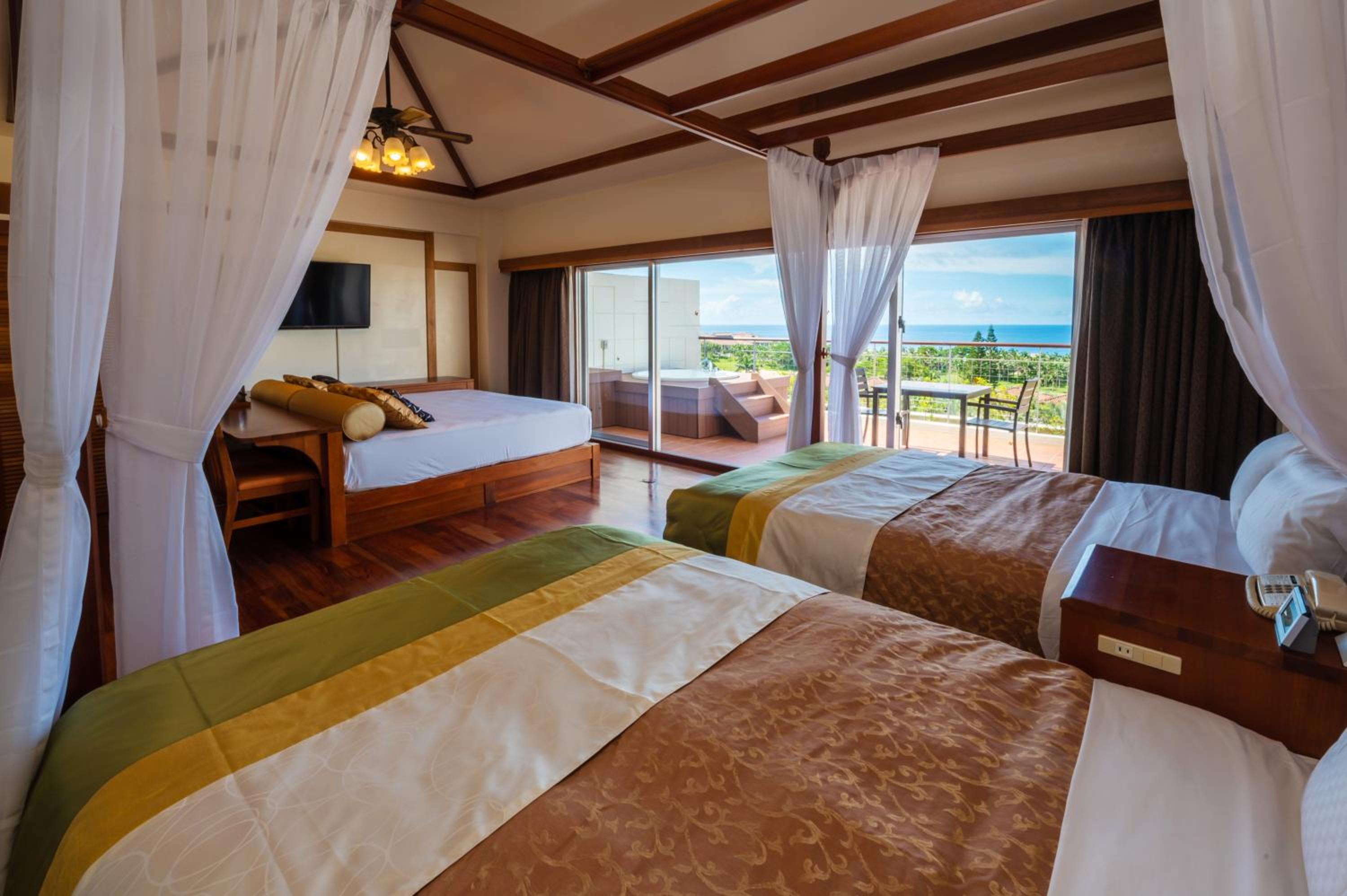 Junior Suite, Ocean View, Hot Tub