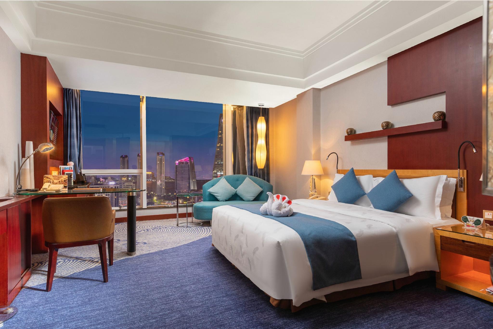 غرفة سوبيريور بسرير كوين، Zhuhai Charming Holiday Hotel 3/3