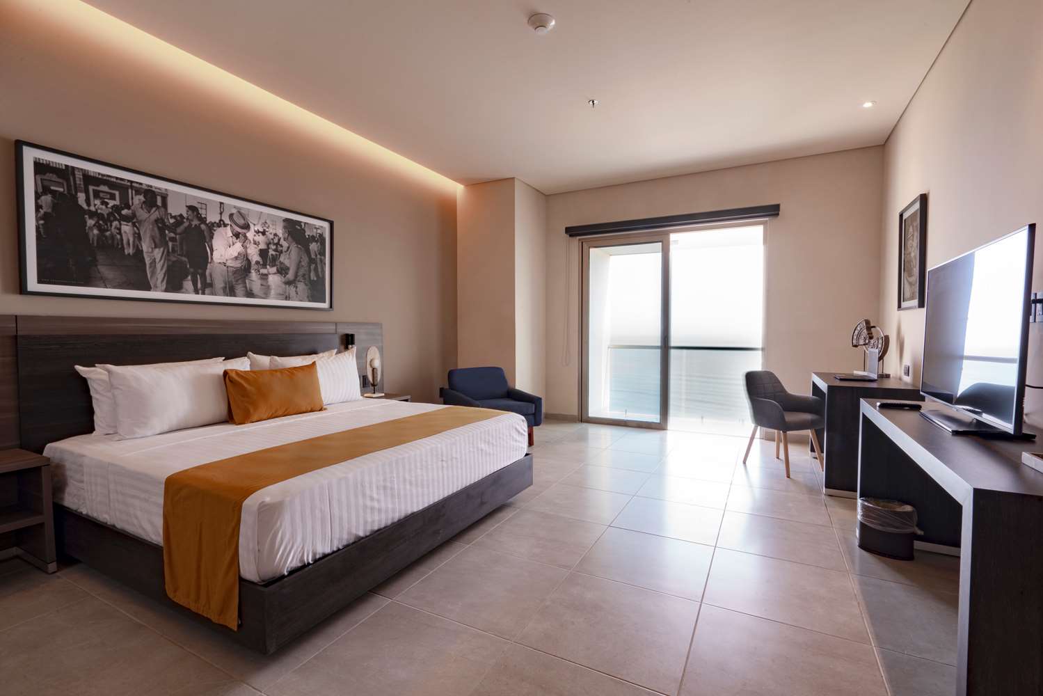 Room, King Bed, Ocean View