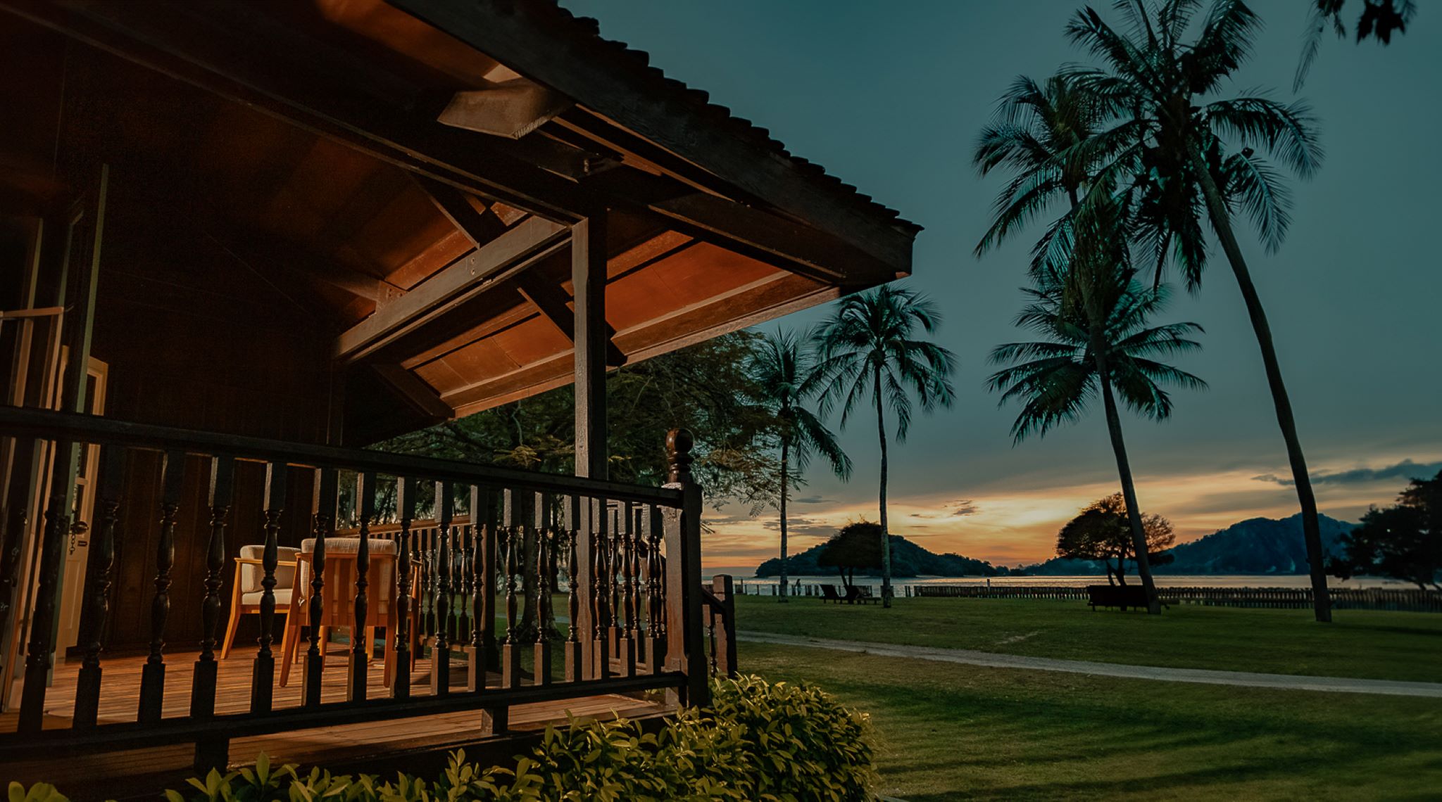 غرفة بسريرين منفصلين بإطلالة، Pelangi Beach Resort and Spa 2/2