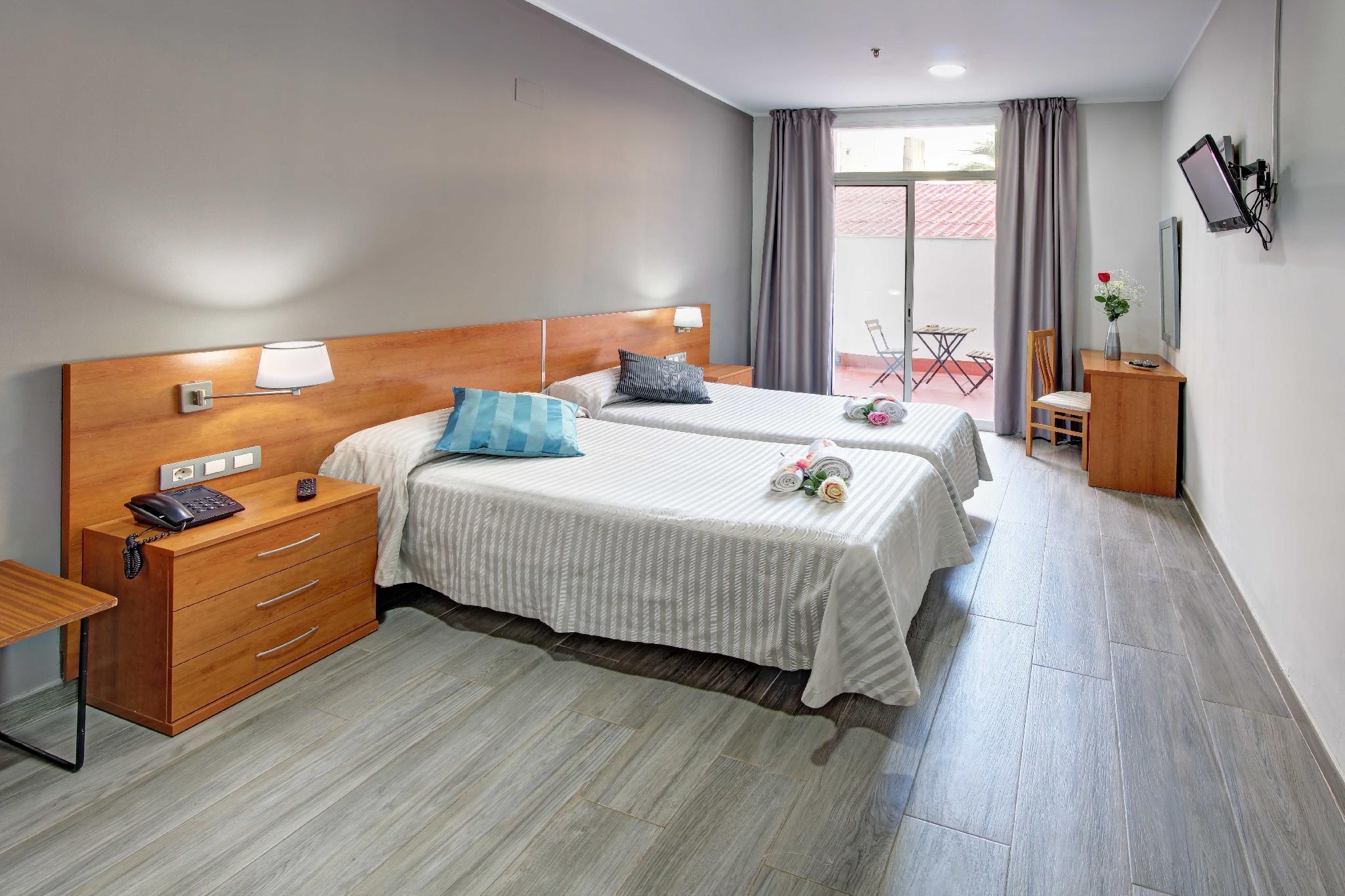 Room, 1 Double and 1 Single Bed