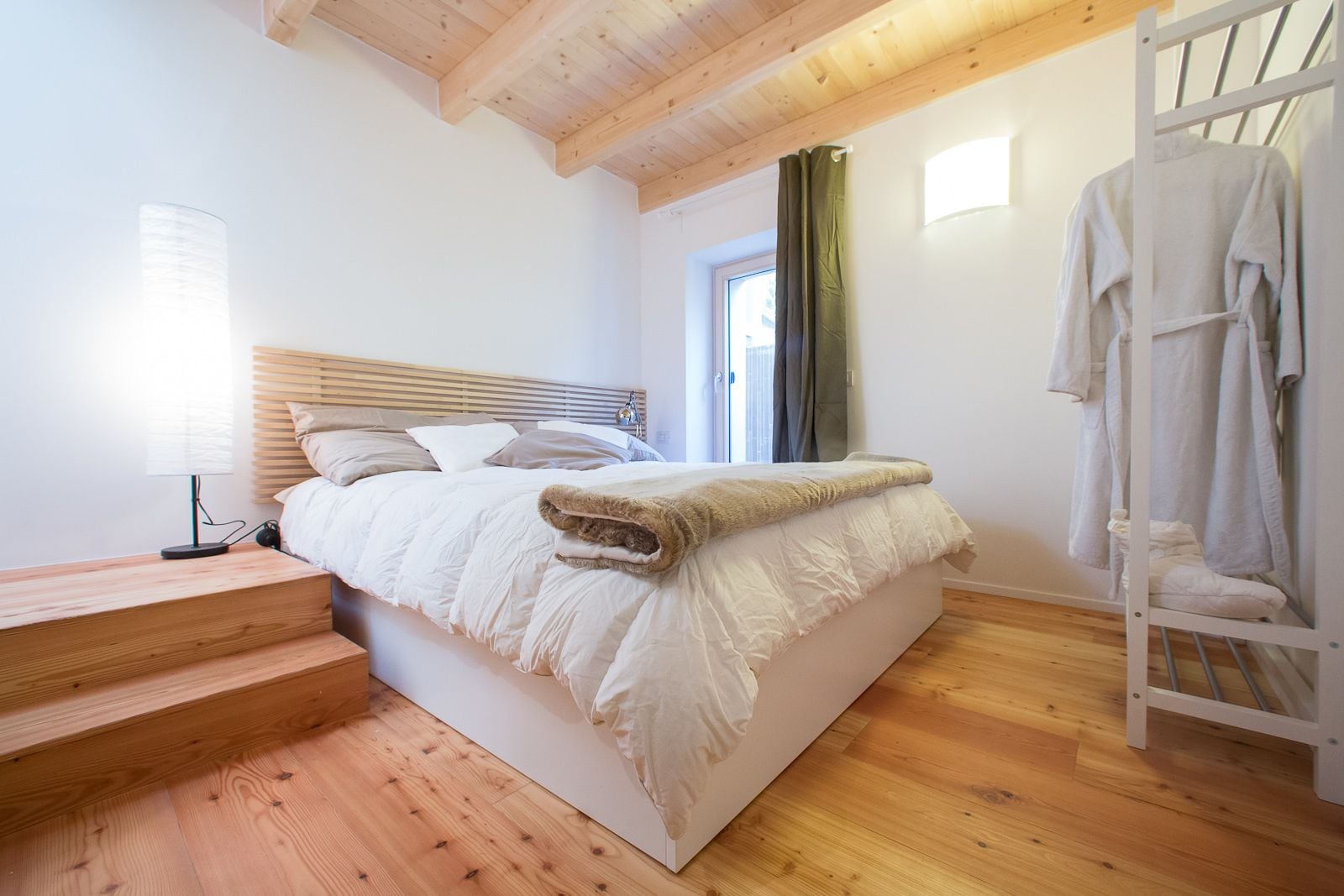 شقة بسرير كوين بغرفة نوم واحدة مع أريكة، Quercus Appartements 2/9