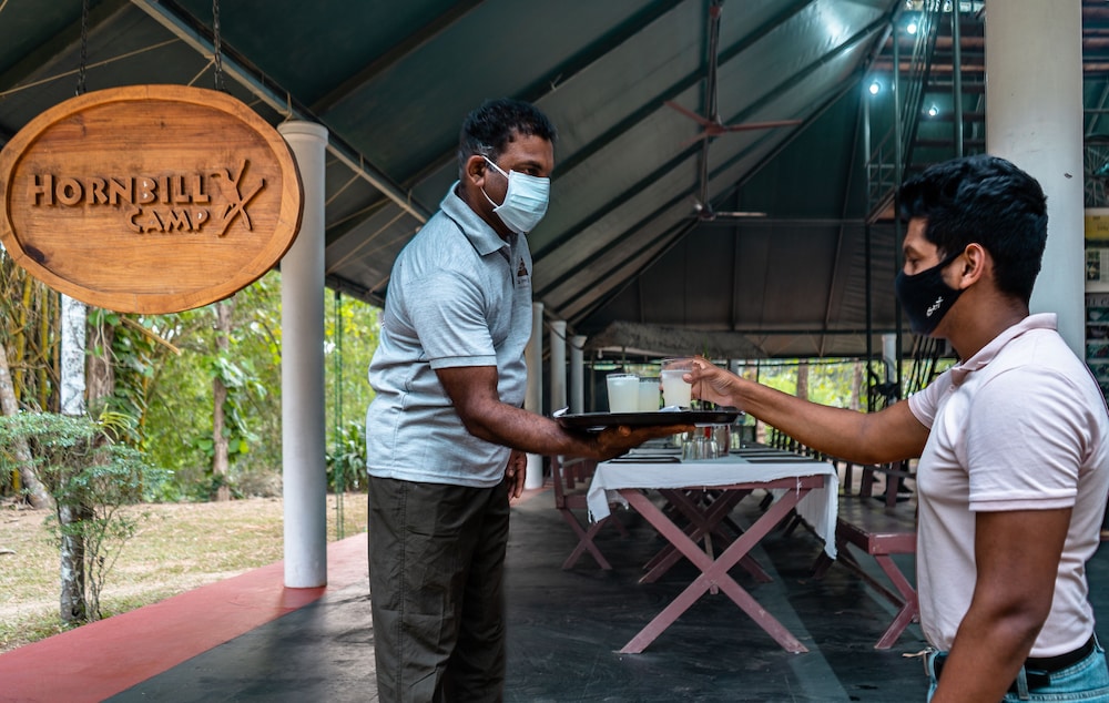 Lobby at Amritara Riverside Luxury Tents, Kothamangalam