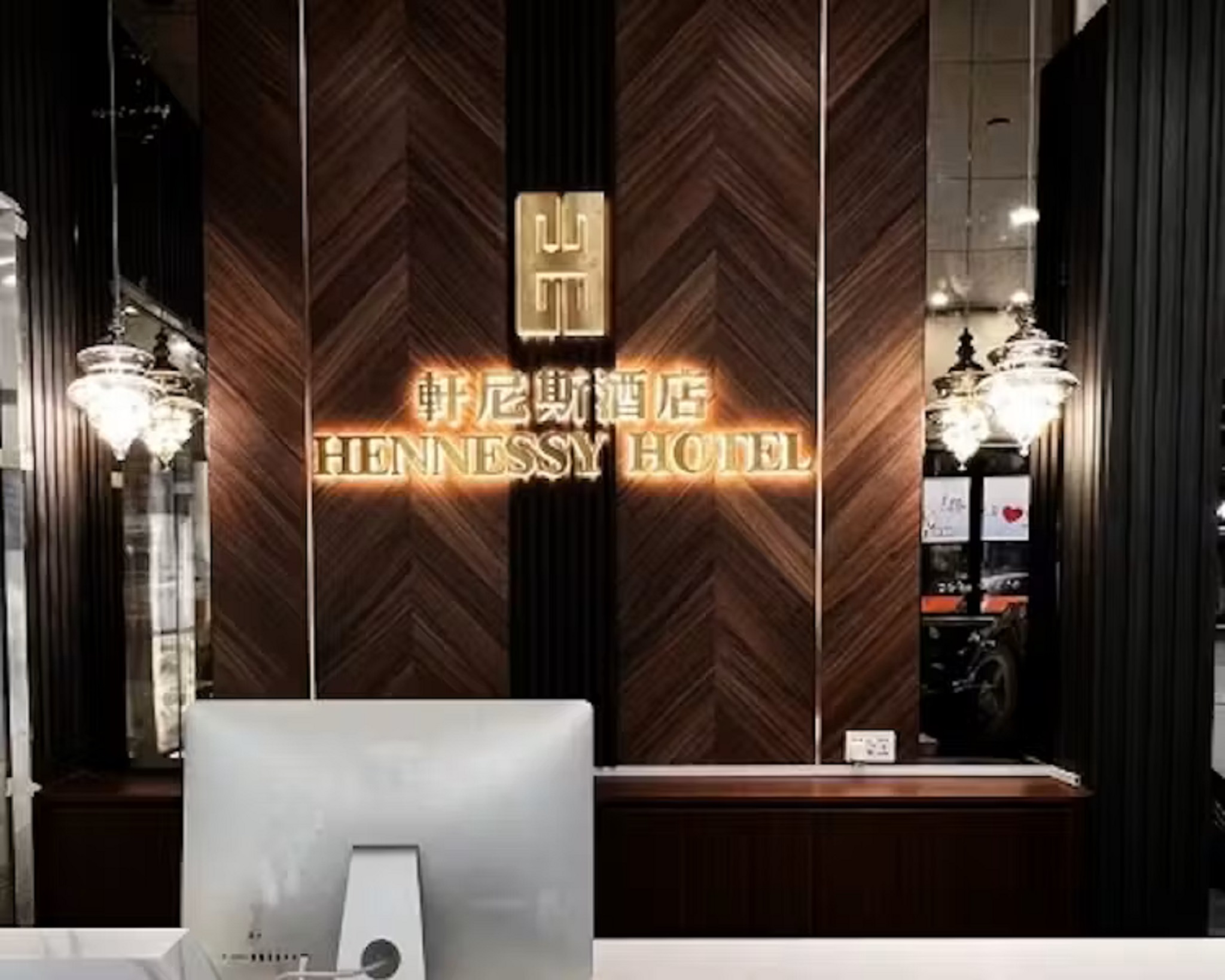 Lobby at Hennessy Hotel, HONG KONG ISLAND
