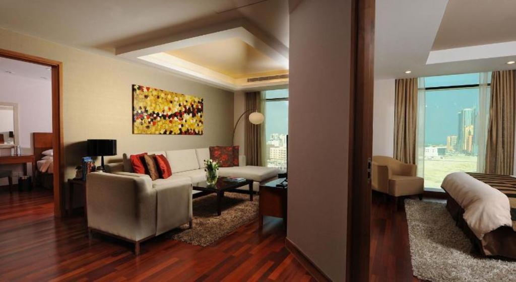 شقة بسرير كينج بـ3 غرف نوم، Fraser Suites Seef Bahrain 3/4