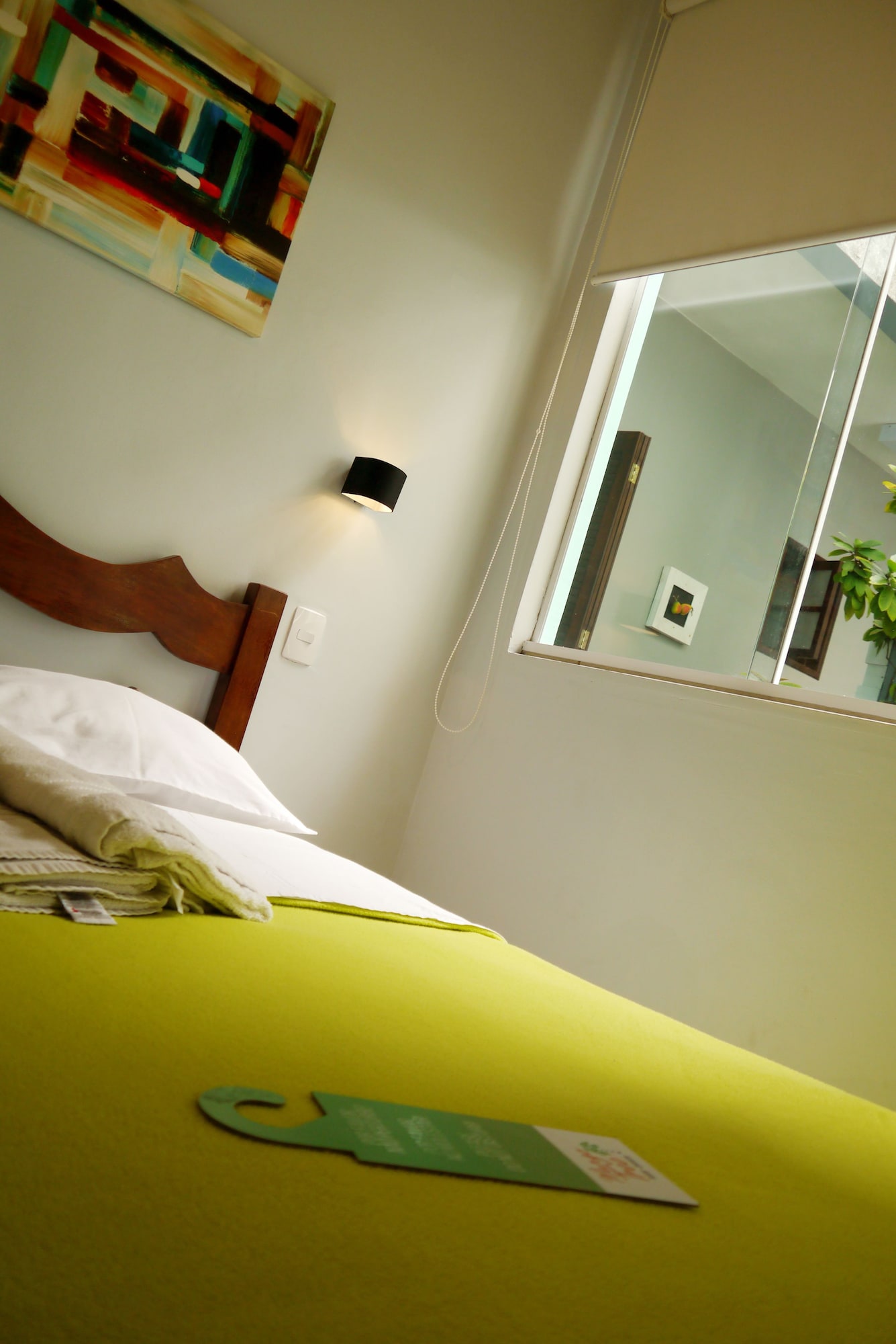 غرفة بسرير مزدوج أو سريرين منفصلين بحمام خاص، Mango Tree Hostel 4/6