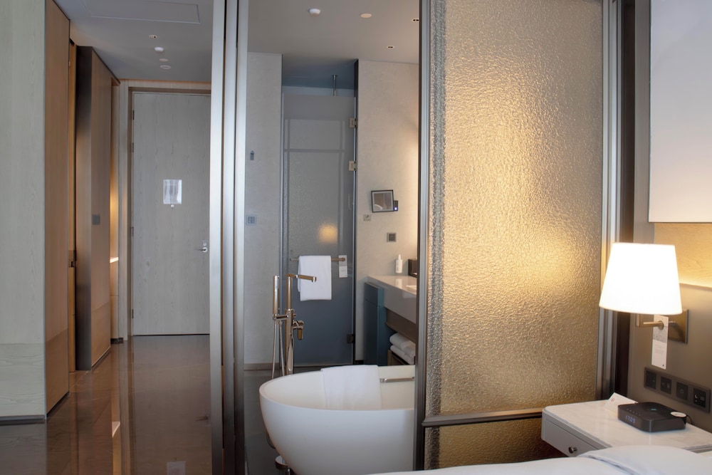 غرفة ديلوكس بسريرين منفصلين بإطلالة على المدينة، JW Marriott Hotel Xi'an Southwest 5/5