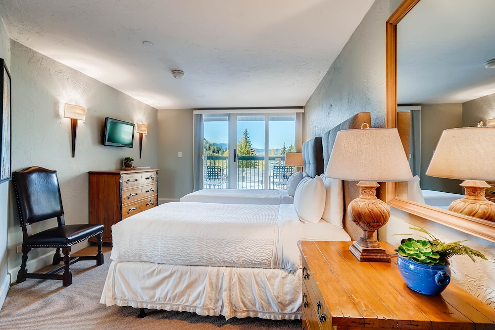 شقة سكنية فاخرة بسريرين منفصلين بغرفتي نوم، The Vail Spa Condominiums 4/10