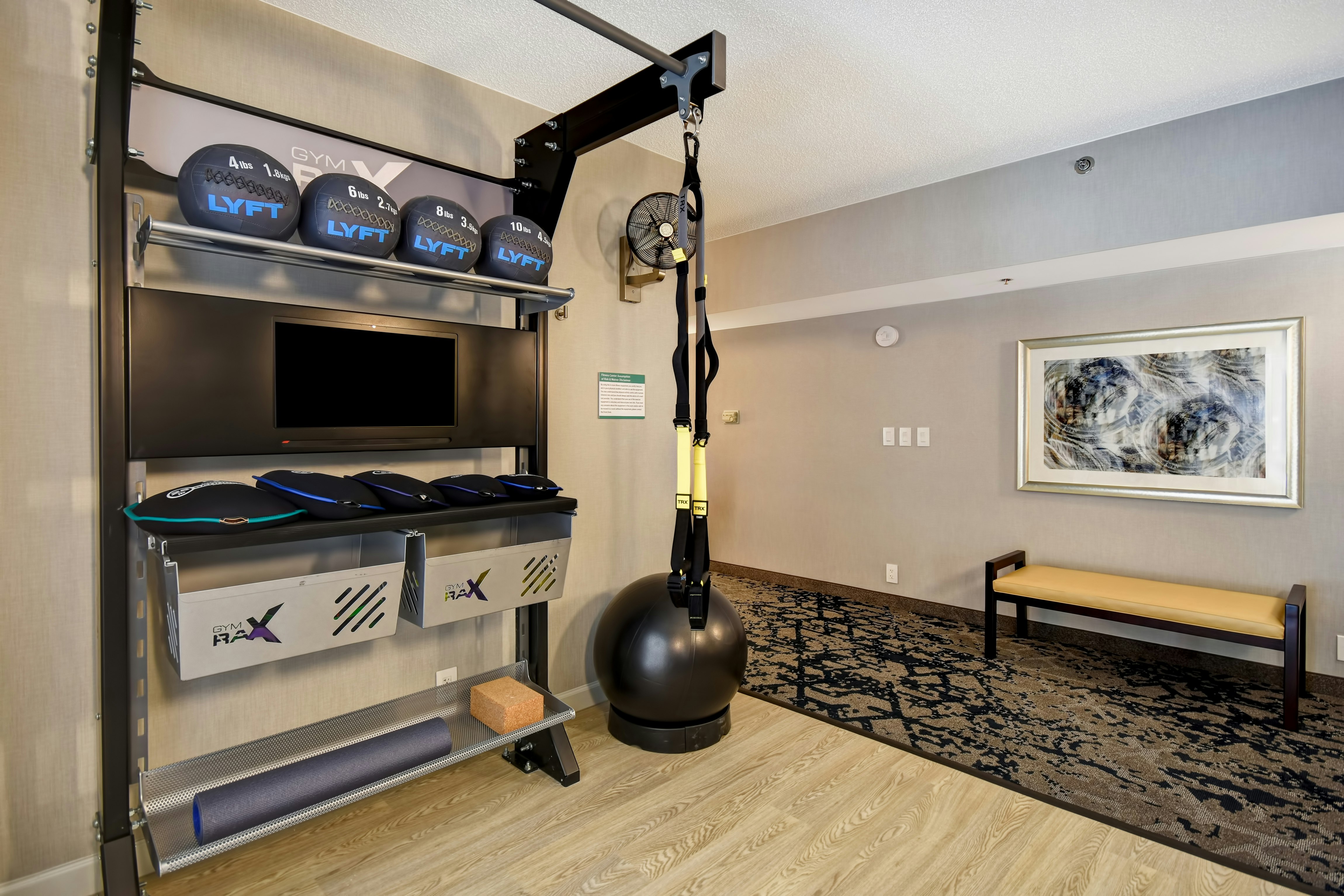 Fitness, Suite, King Bed