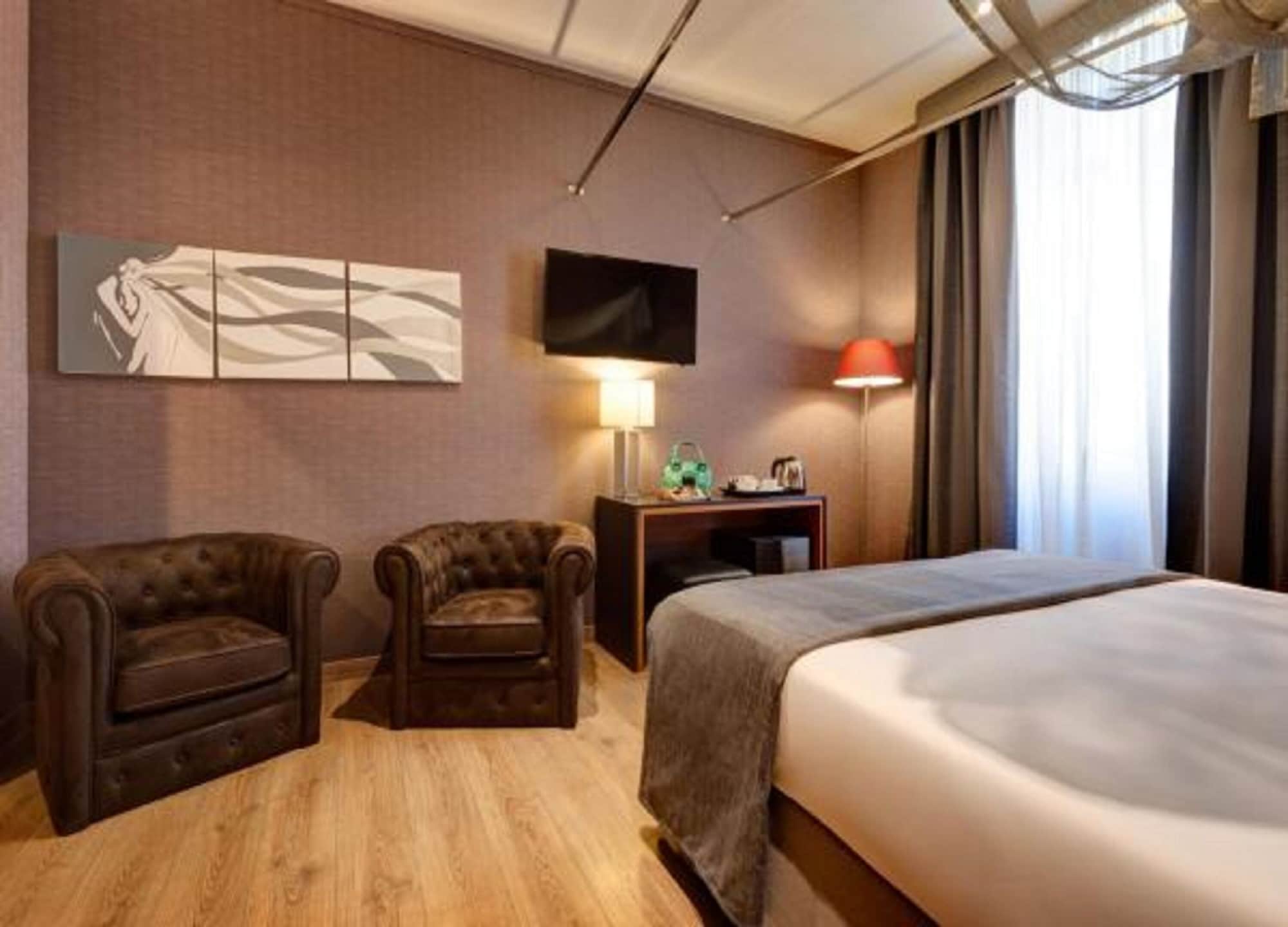غرفة كومفورت بسرير مزدوج أو سريرين منفصلين، Dharma Luxury Hotel & Spa 3/9