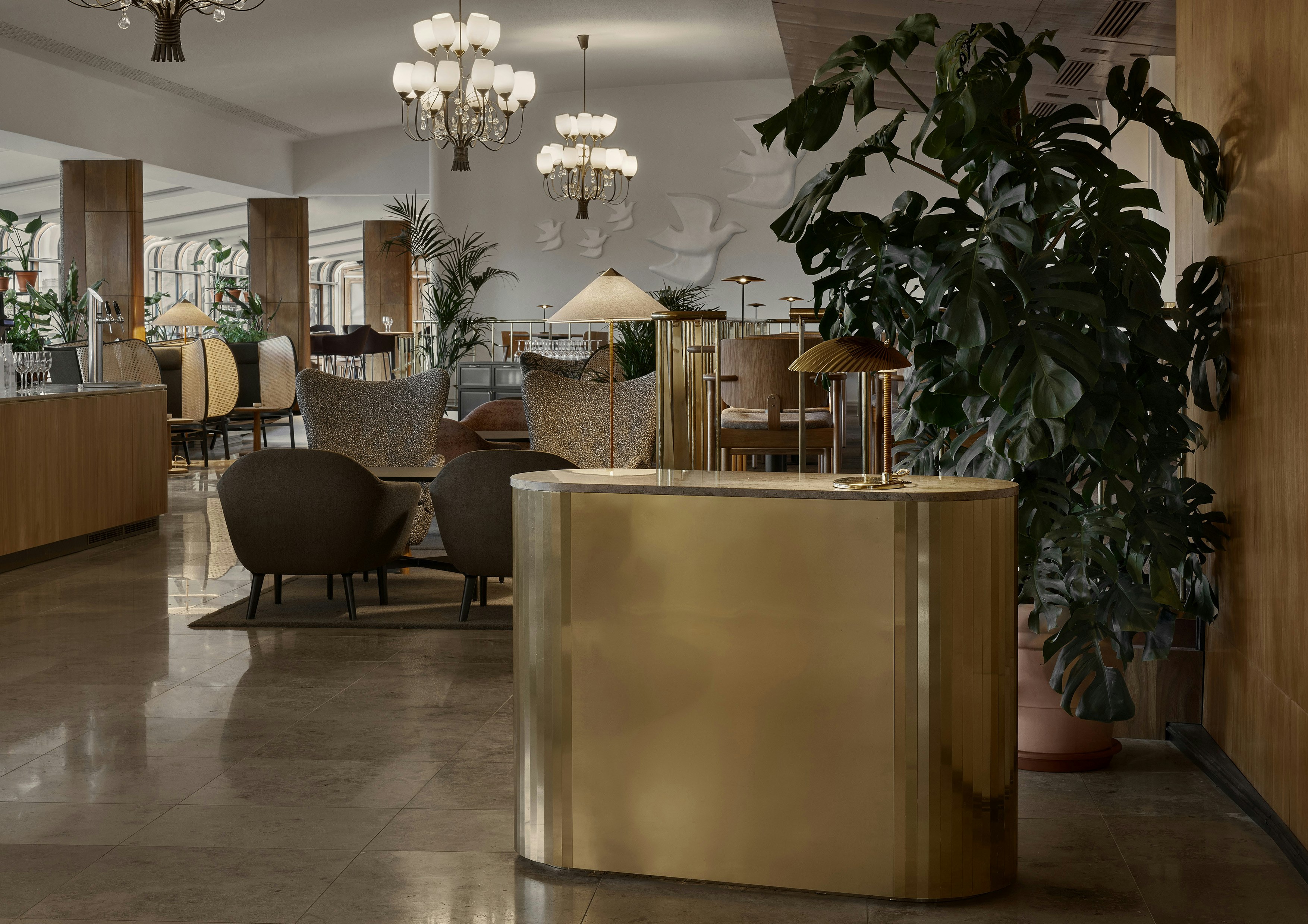 Lobby at Original Sokos Hotel Vaakuna,Helsinki, HELSINKI